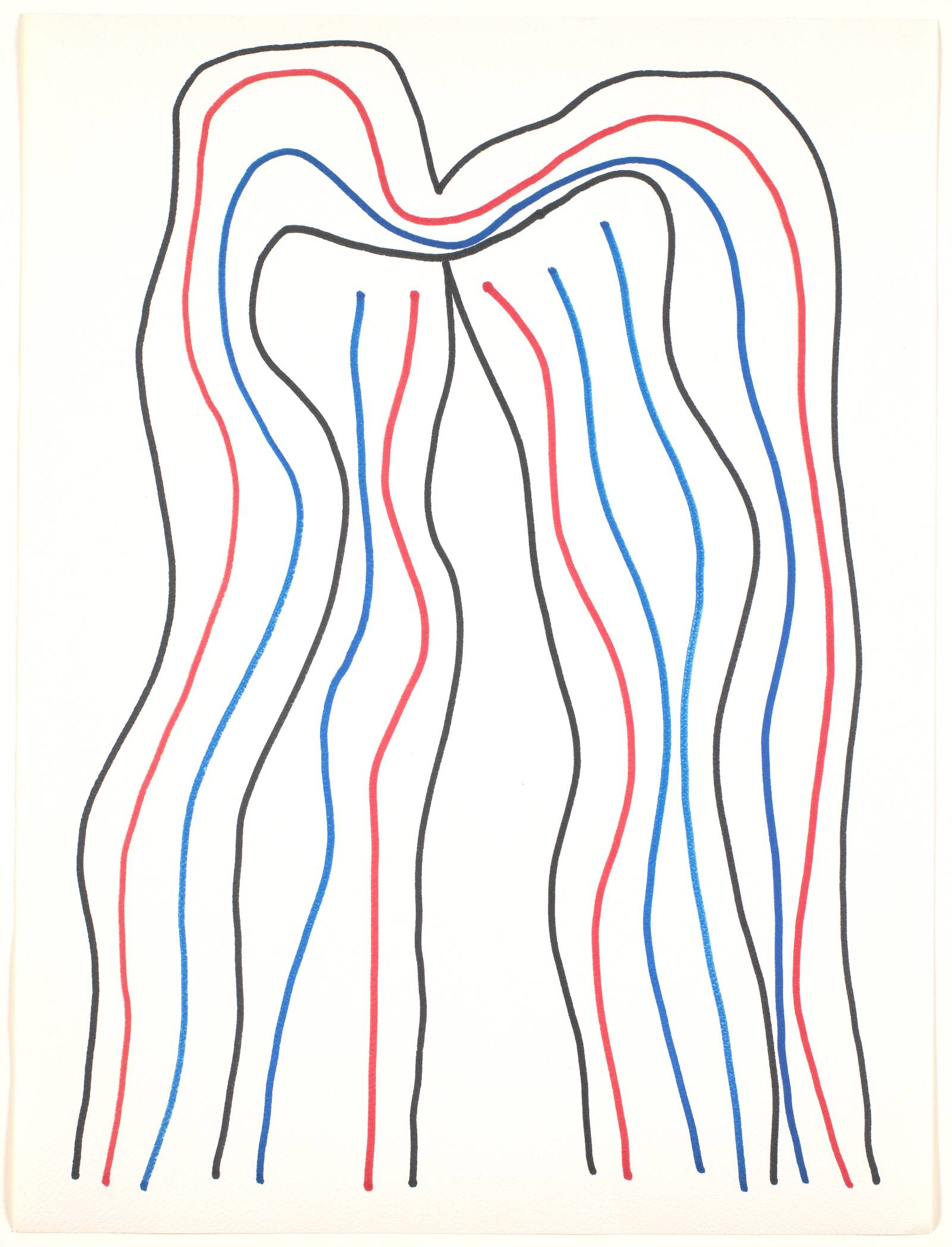 Uden titel, Richard Mortensen, 1970-1972