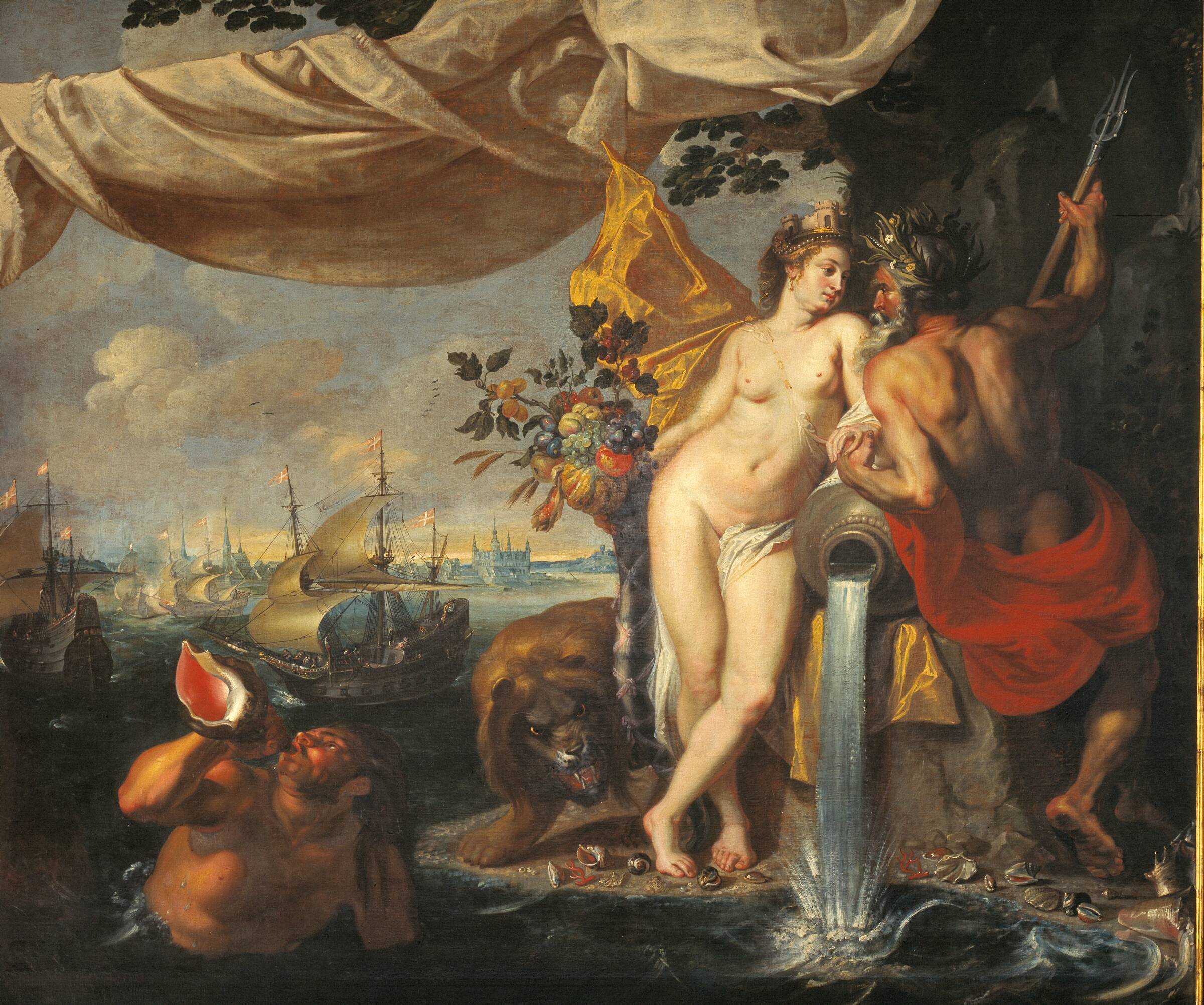 Allegori på Øresund, Isaacsz., Isaac, 1622