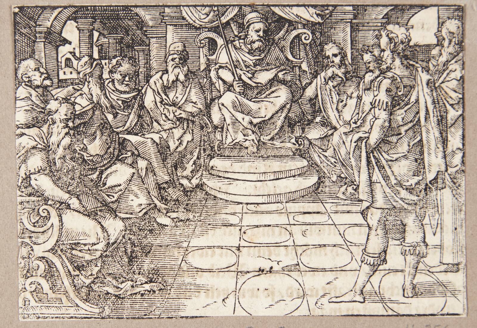 Verginius for Appius Claudius, Tobias Stimmer, 1574