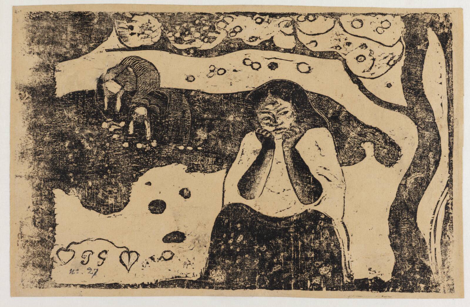 Misères humaines, Paul Gauguin, 1898-1899