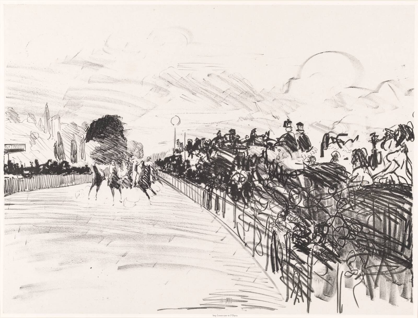 Les Courses, Édouard Manet, 1865-1872