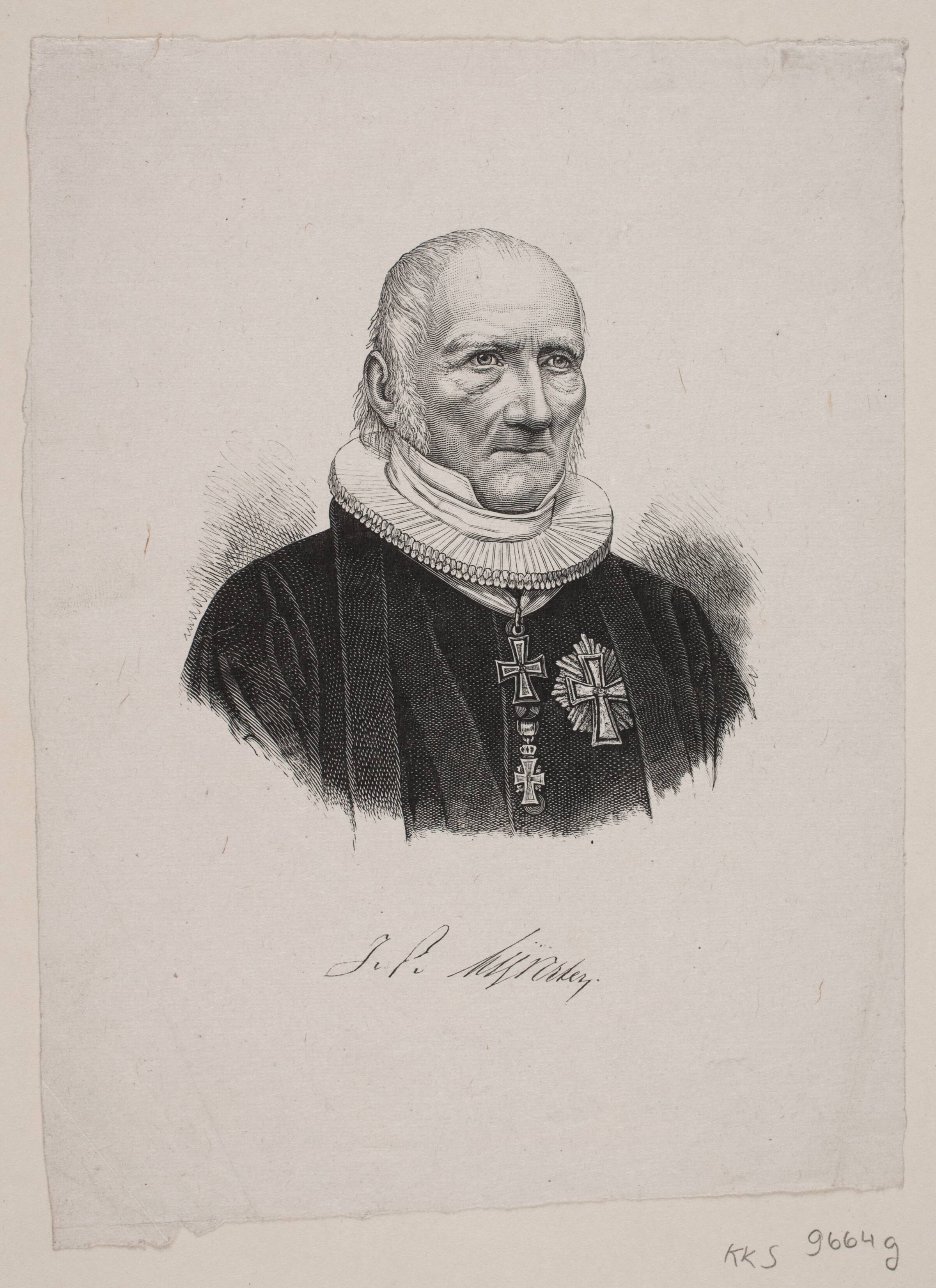 J. P. Mynster, Carl Poulsen, 1855-1935