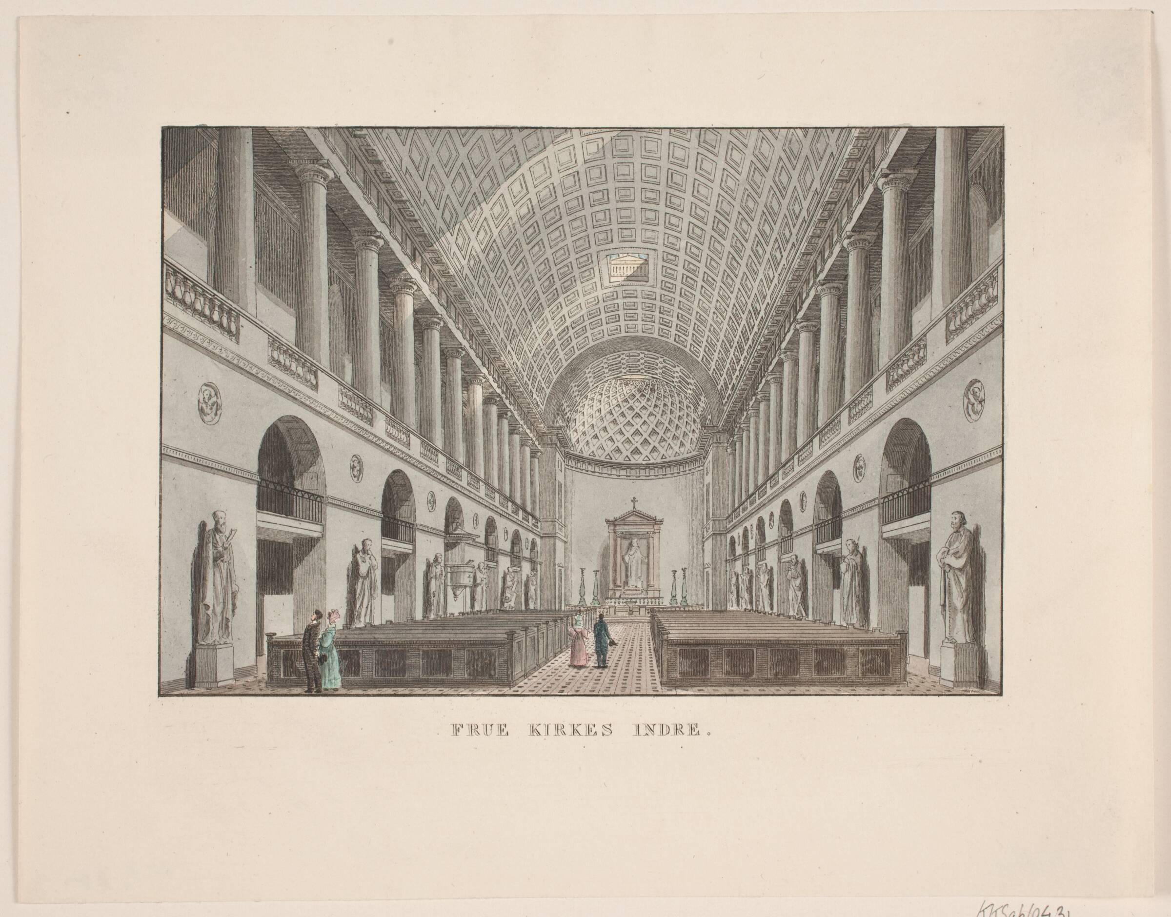 Frue Kirkes Indre, Jens Holm, 1776-1858