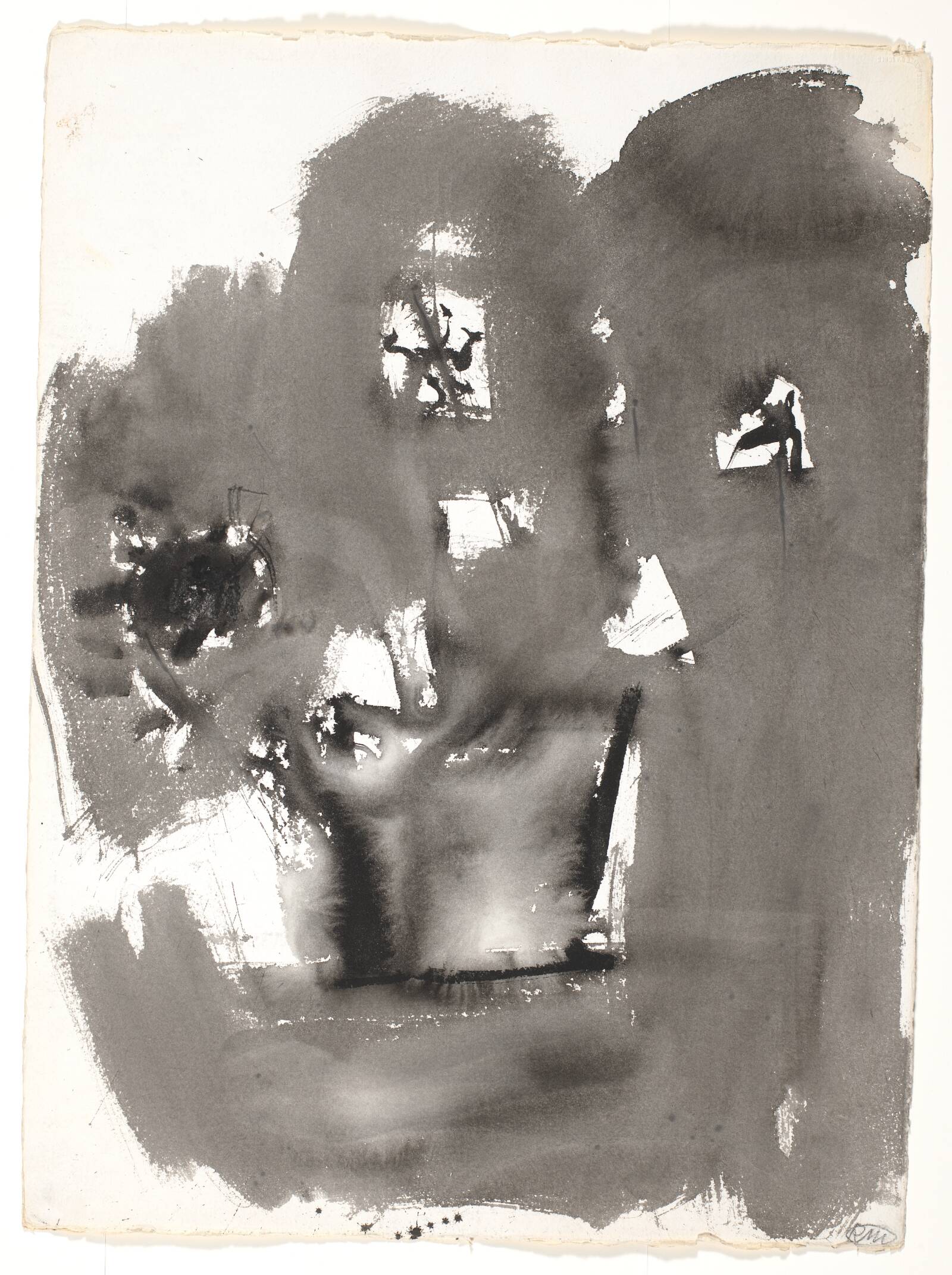 Blomster i vase, Richard Mortensen, 1963-1965
