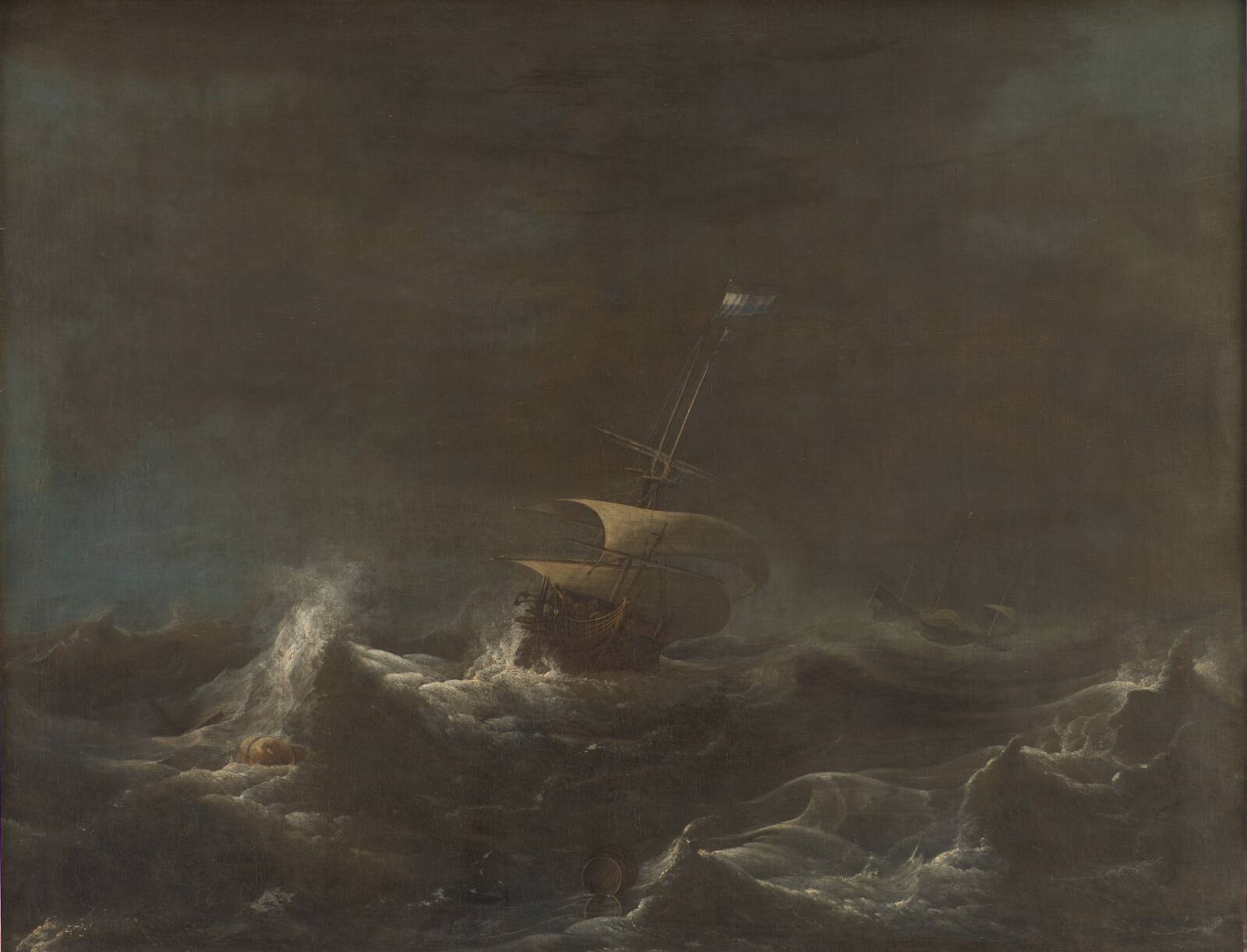 En storm, Ludolf Bakhuizen, 1646-1708