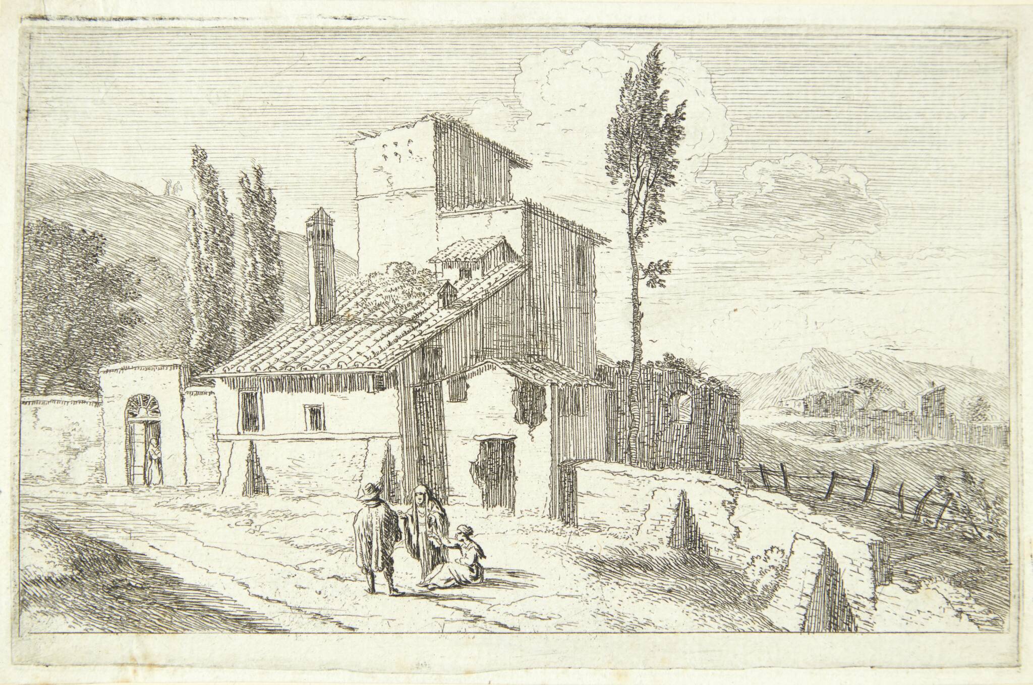 Et kloster nær Rom
