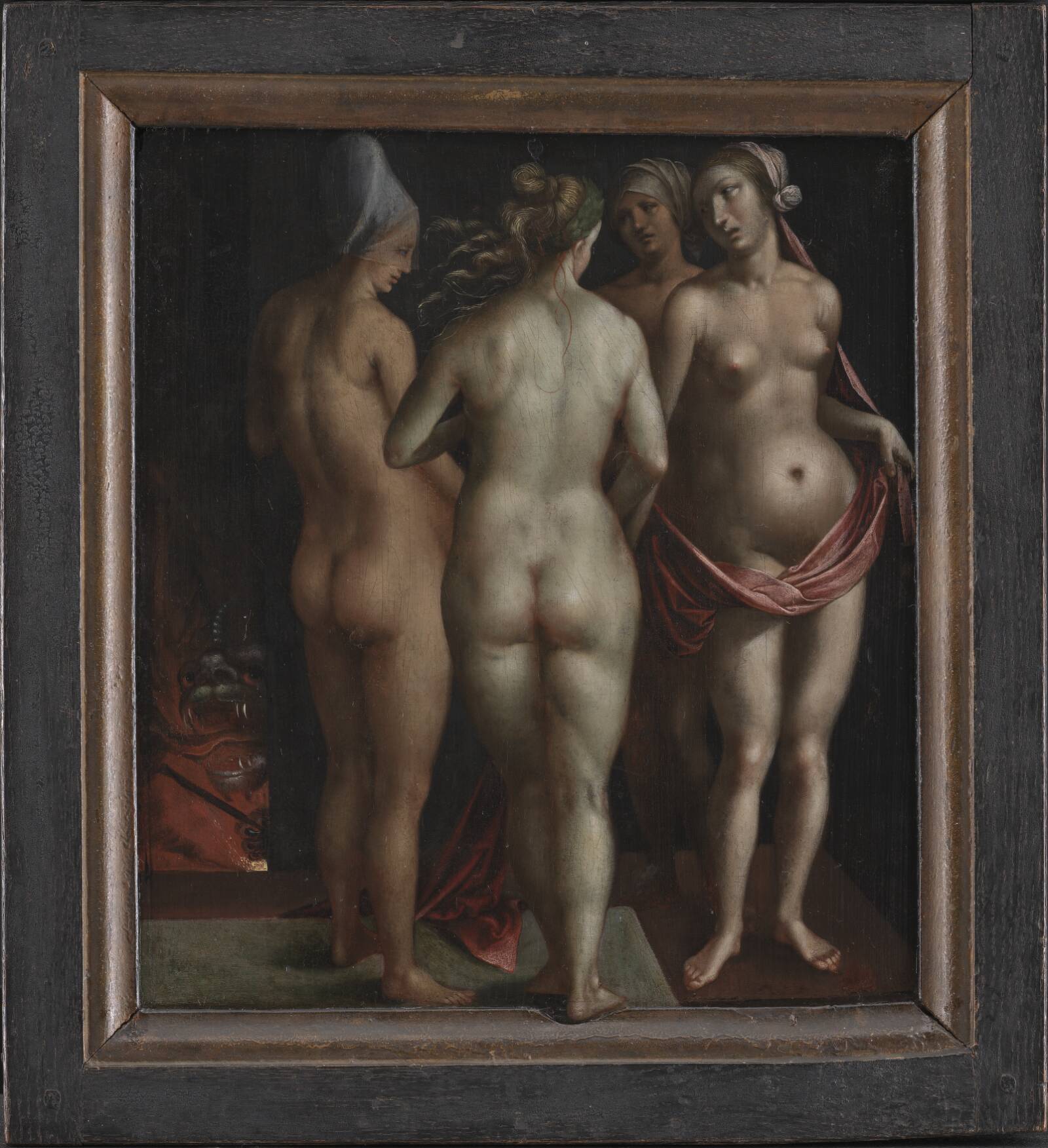 Venus og de tre gratier, Ubekendt, 1497-1596