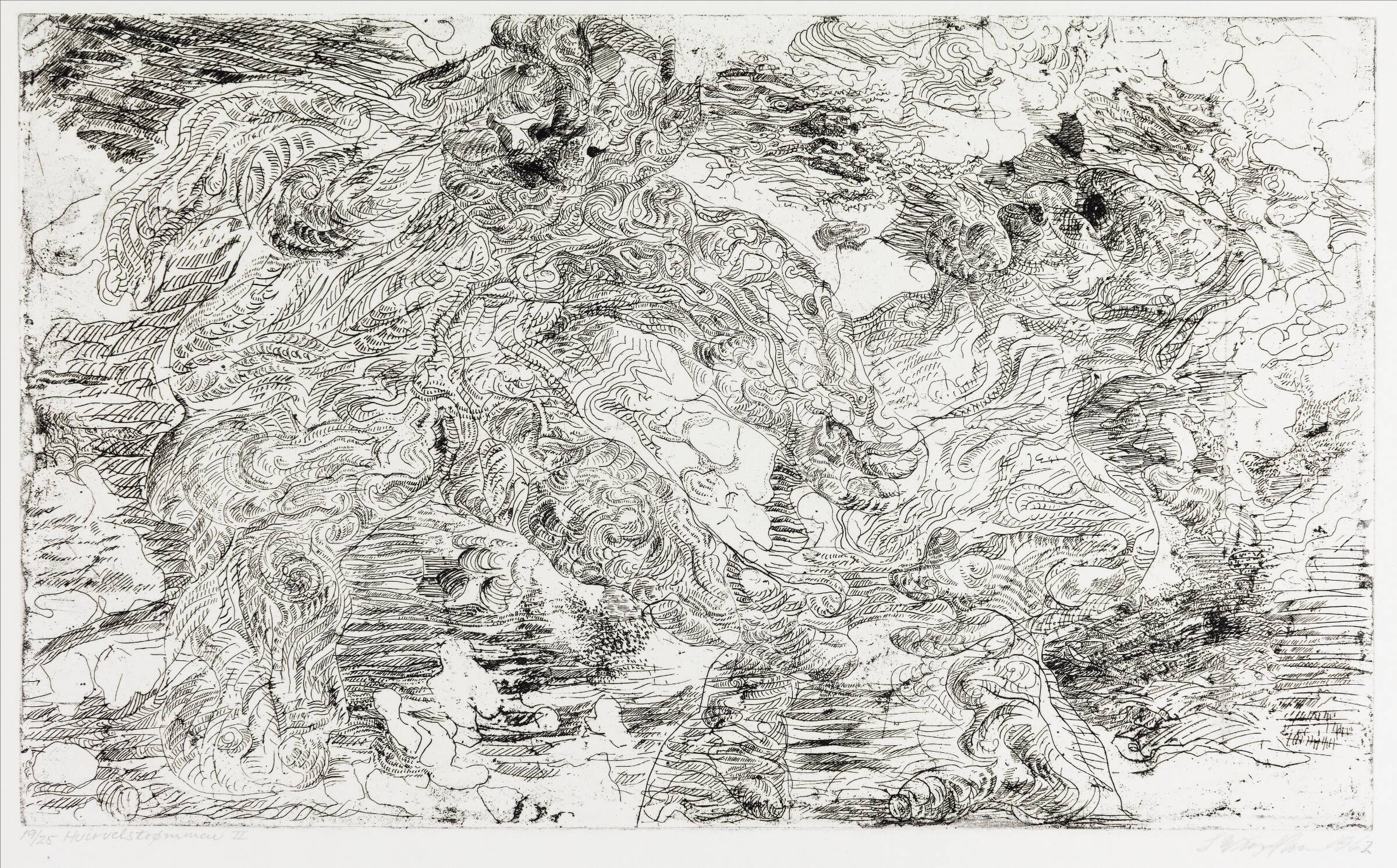 "Hvirvelstrømmen II", Svend Wiig Hansen, 1962