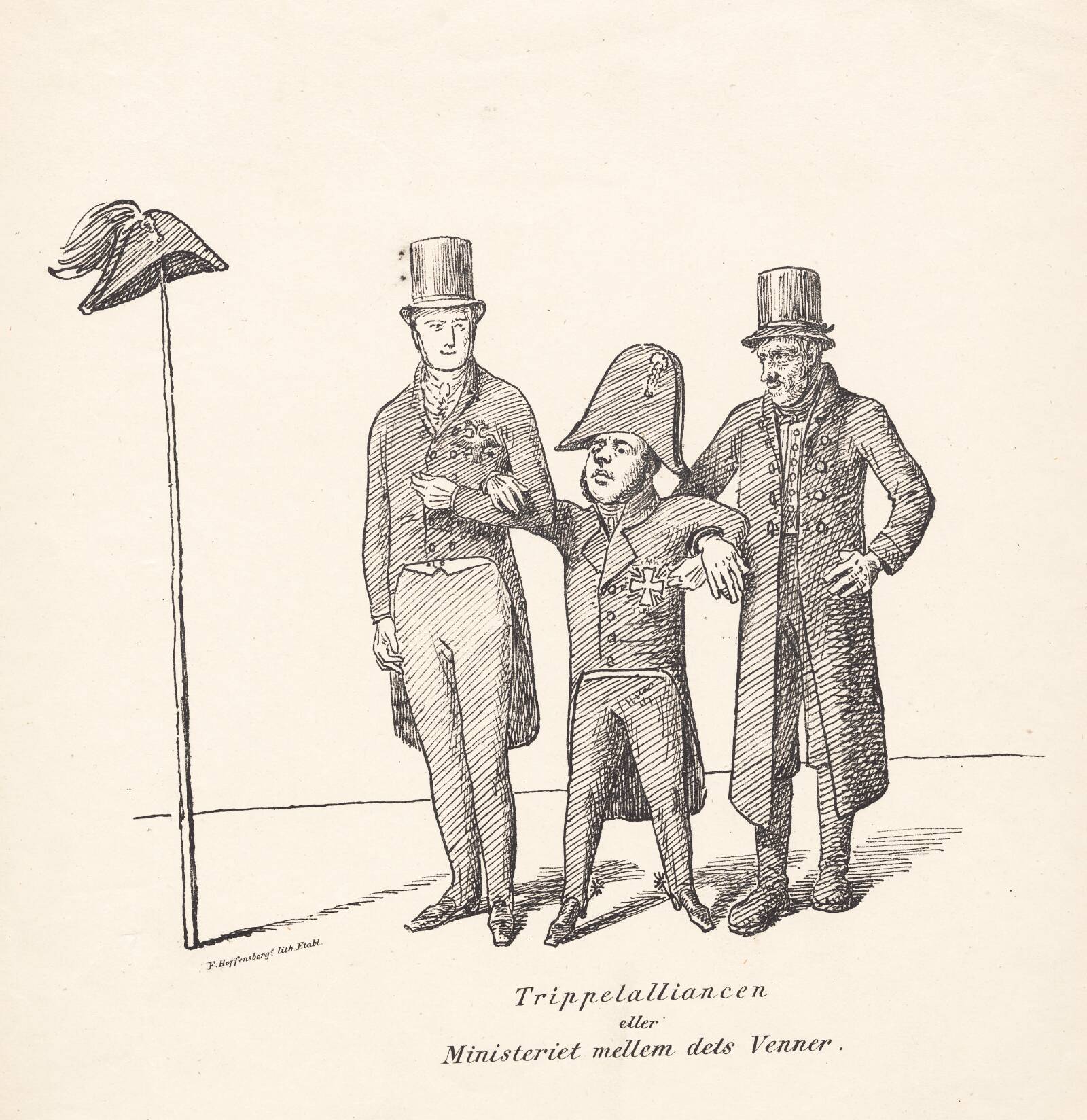 Trippelalliancen, P.C. Skovgaard, 1852