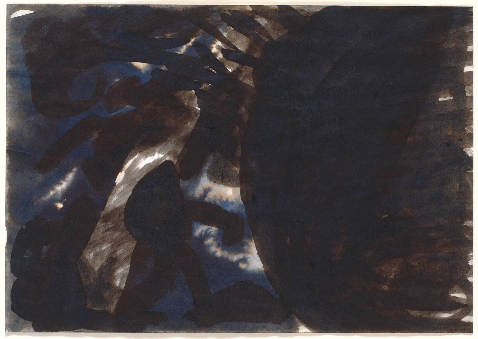 Penseltegning, Dorte Dahlin, 1985