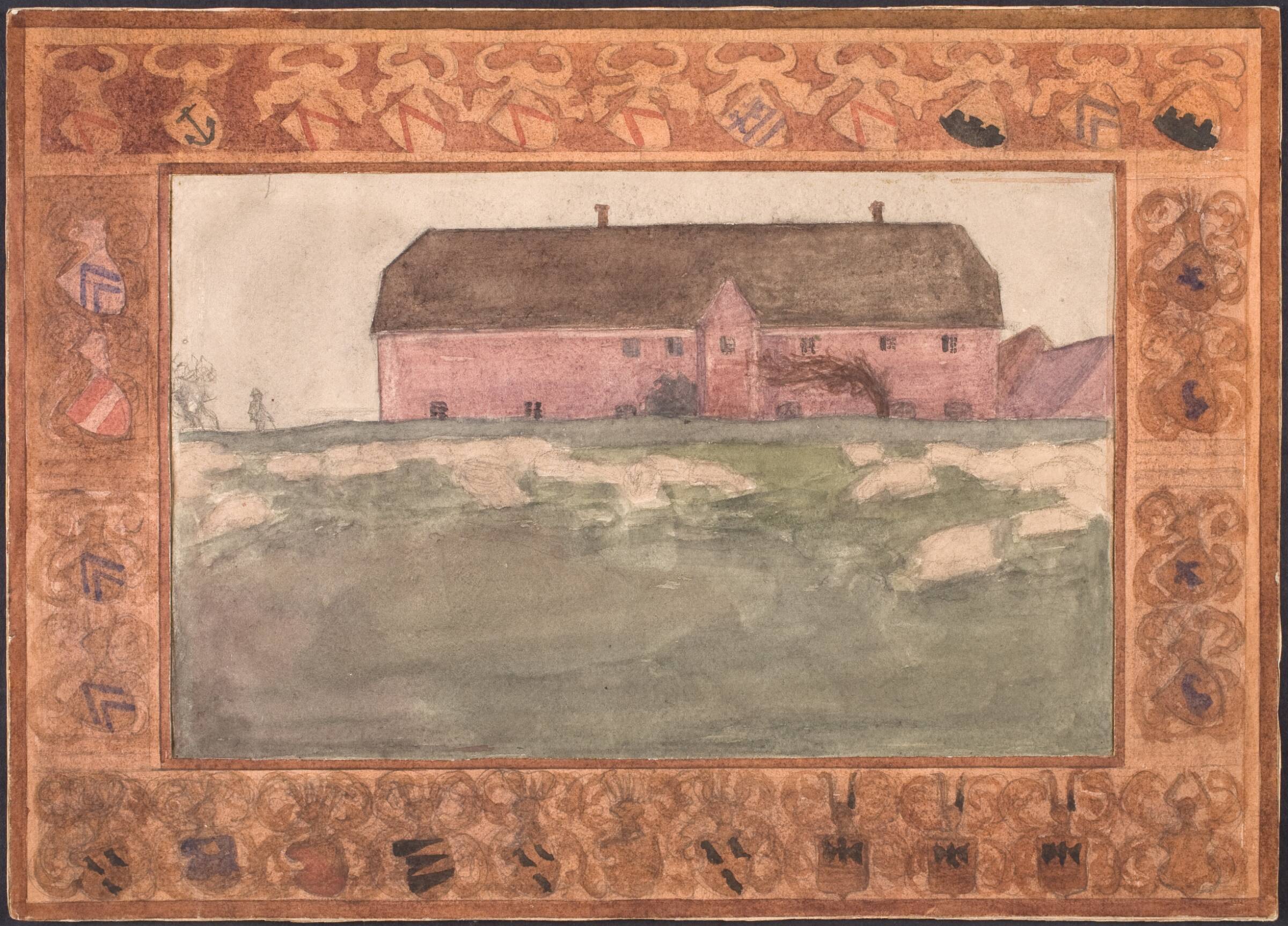 Herregården Kaas, Agnes Slott-Møller, 1893