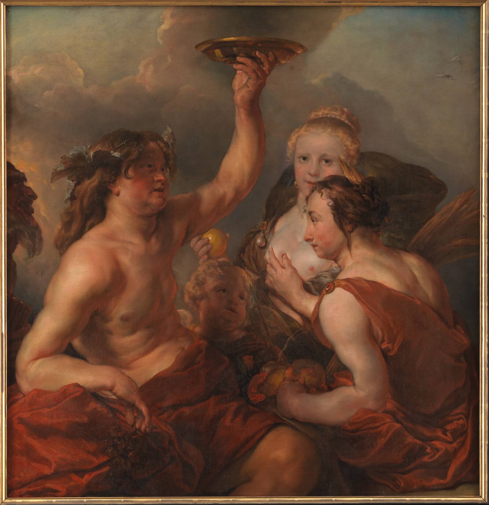 Bacchus, Ceres og Venus, Cornelis Schut, 1612-1655