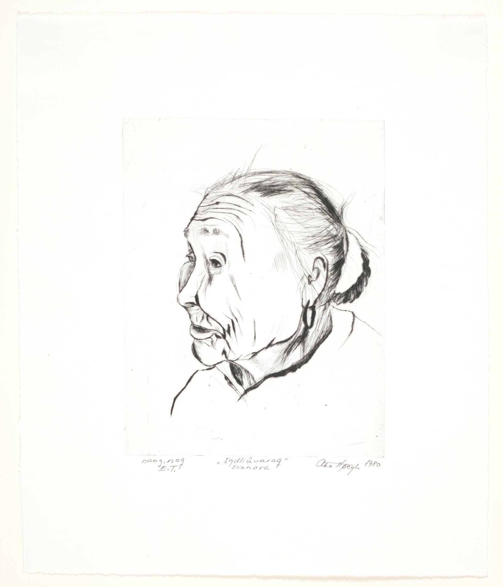 Igdliûvaraq. Elinora, Aka Høegh, 1980