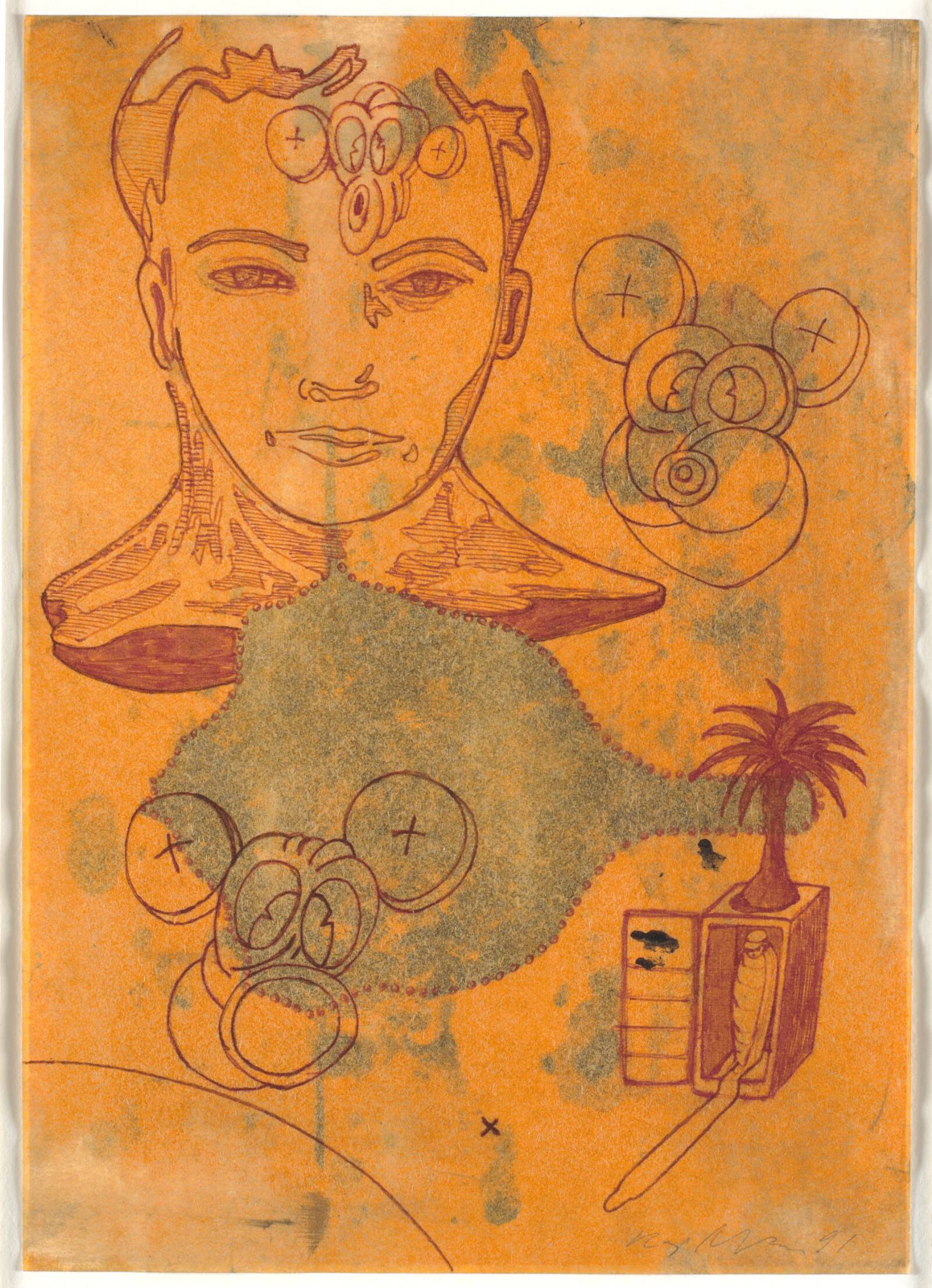 Uden titel., Kaj Nyborg, 1991