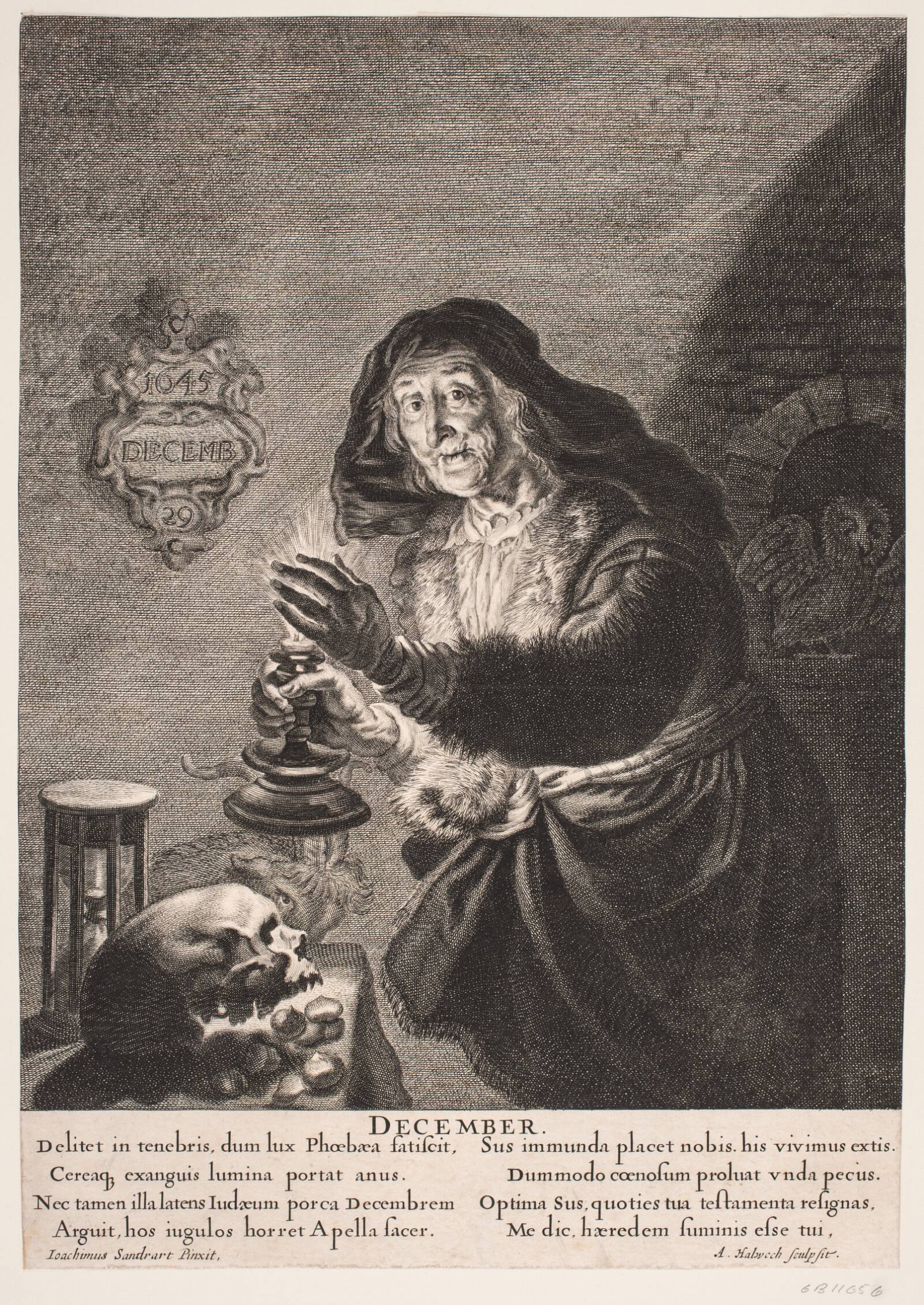 December måned, Albert Haelwegh, 1645