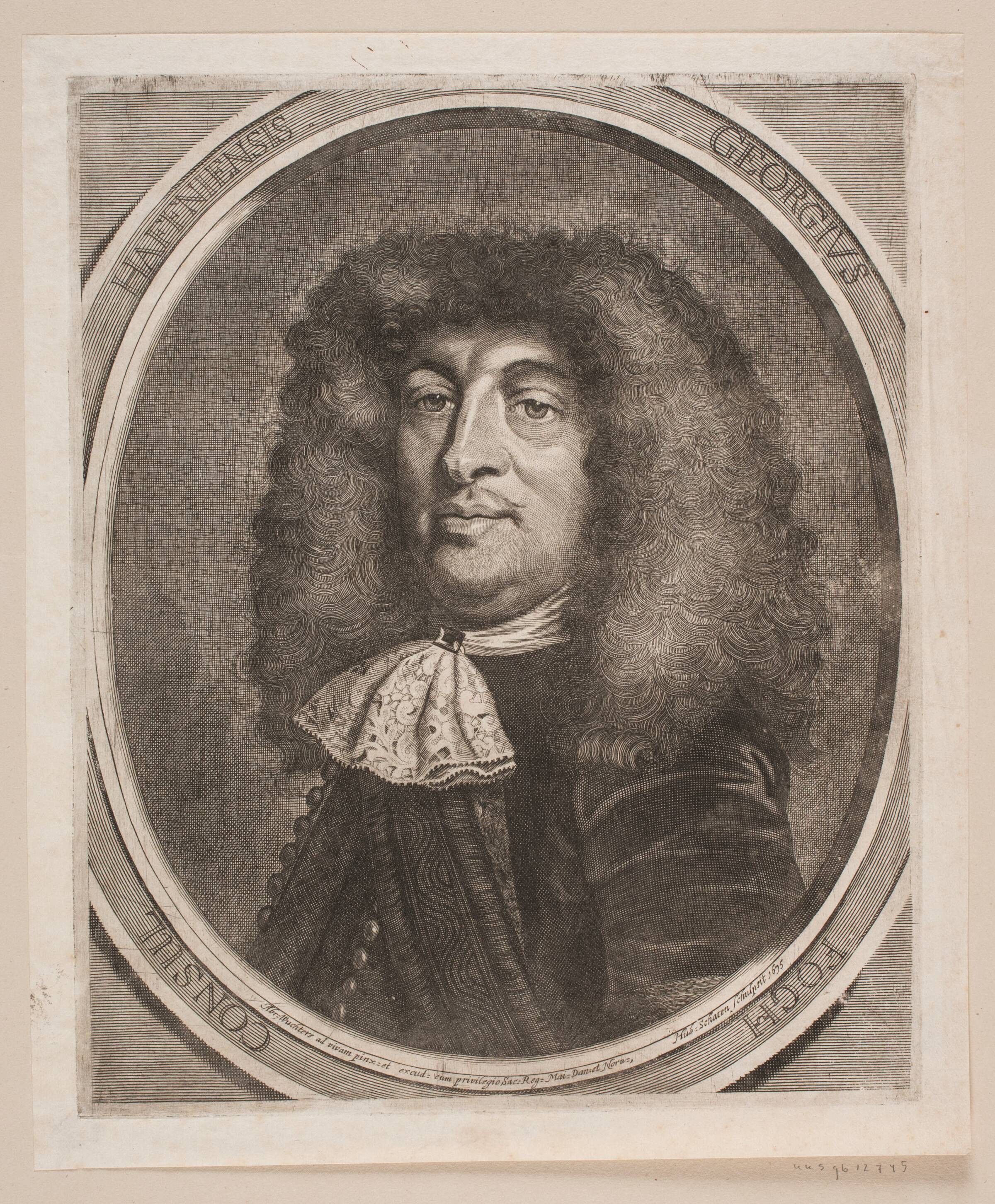 Borgmester Jørgen Fogh, Hubert Schaten, 1675