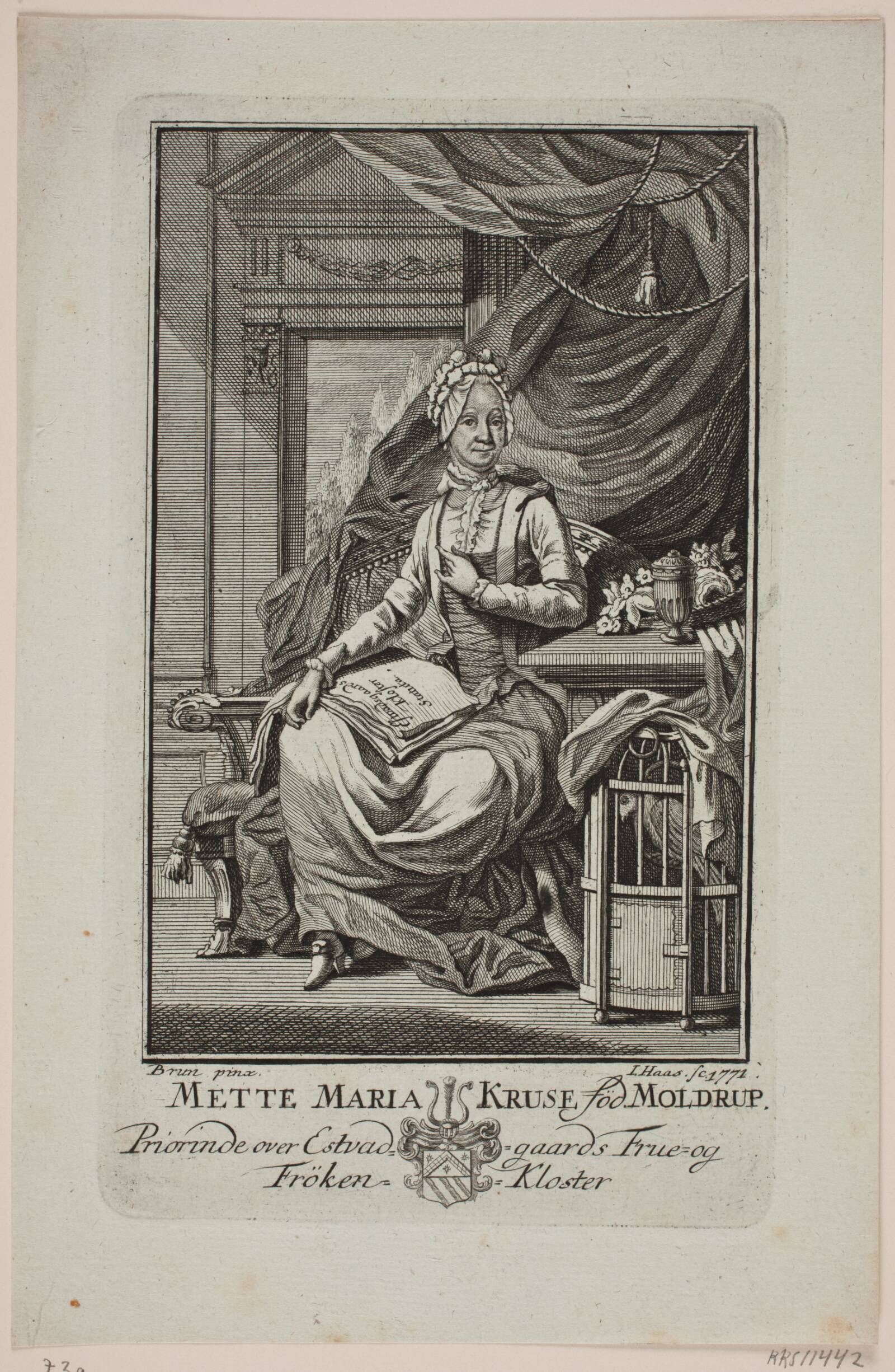 Mette Marie Kruse, Jonas Haas, 1771