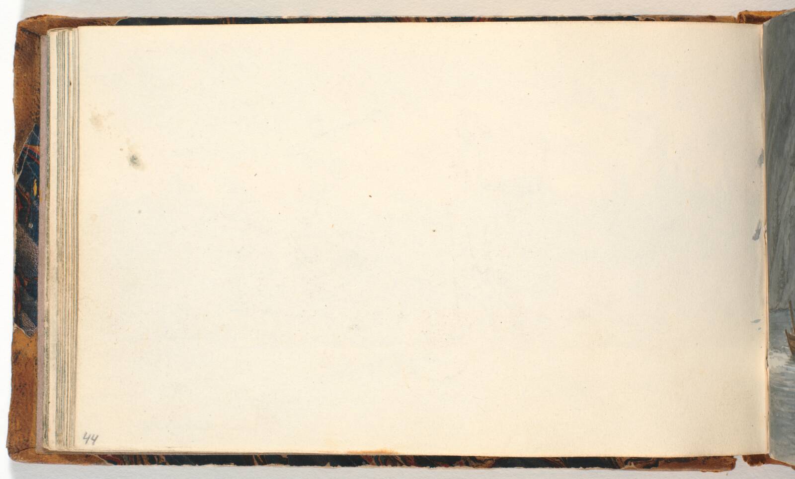 Blank, Martinus Rørbye, 1832