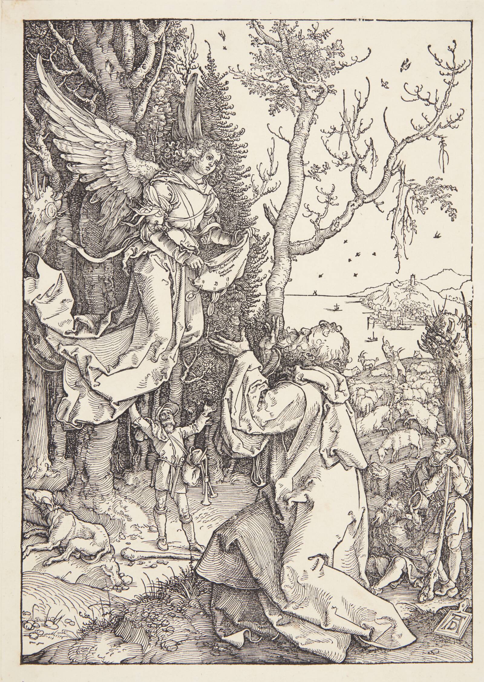 Joakim og englen, Albrecht Dürer, 1502-1505