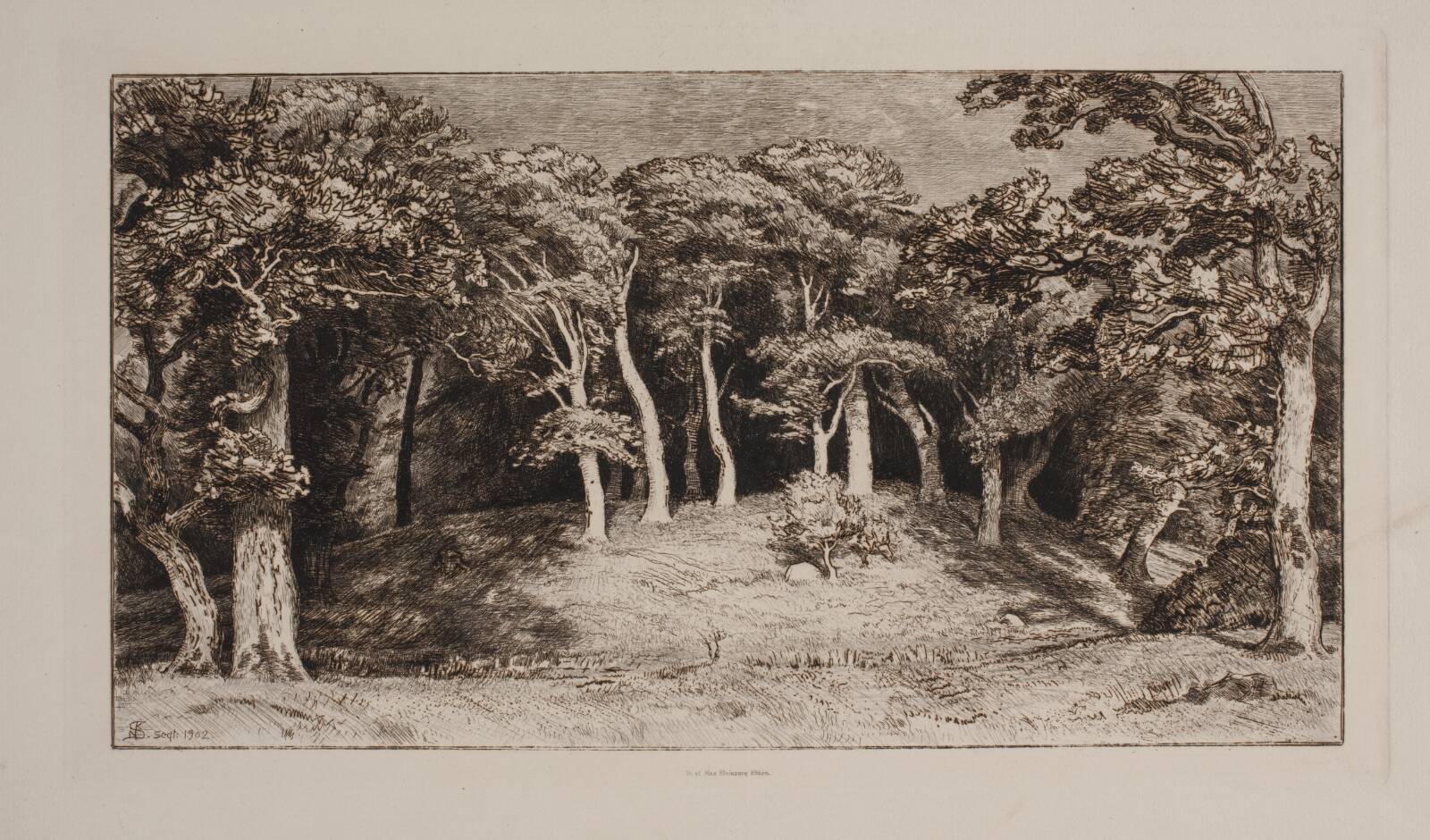 Hestehaven, Niels Skovgaard, 1902