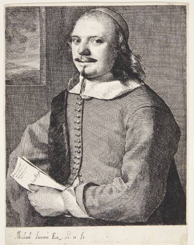 Portræt af Willem van der Borcht