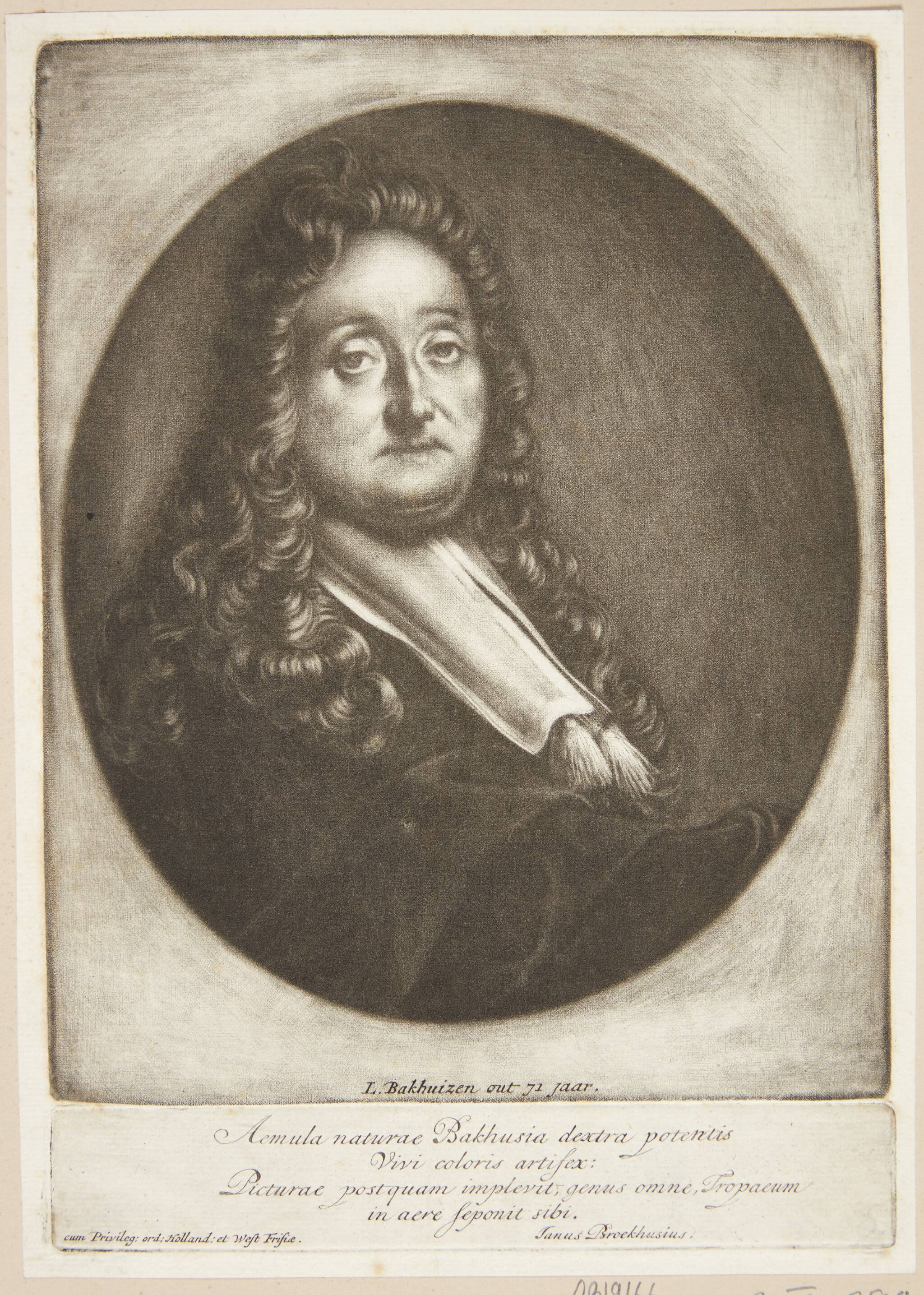 Portræt af Ludolf Backhuijzen