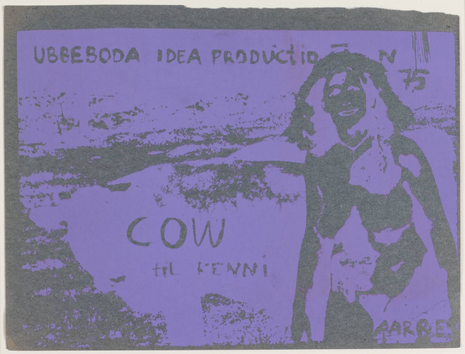 Cow Performance, Mette Aarre, 1975