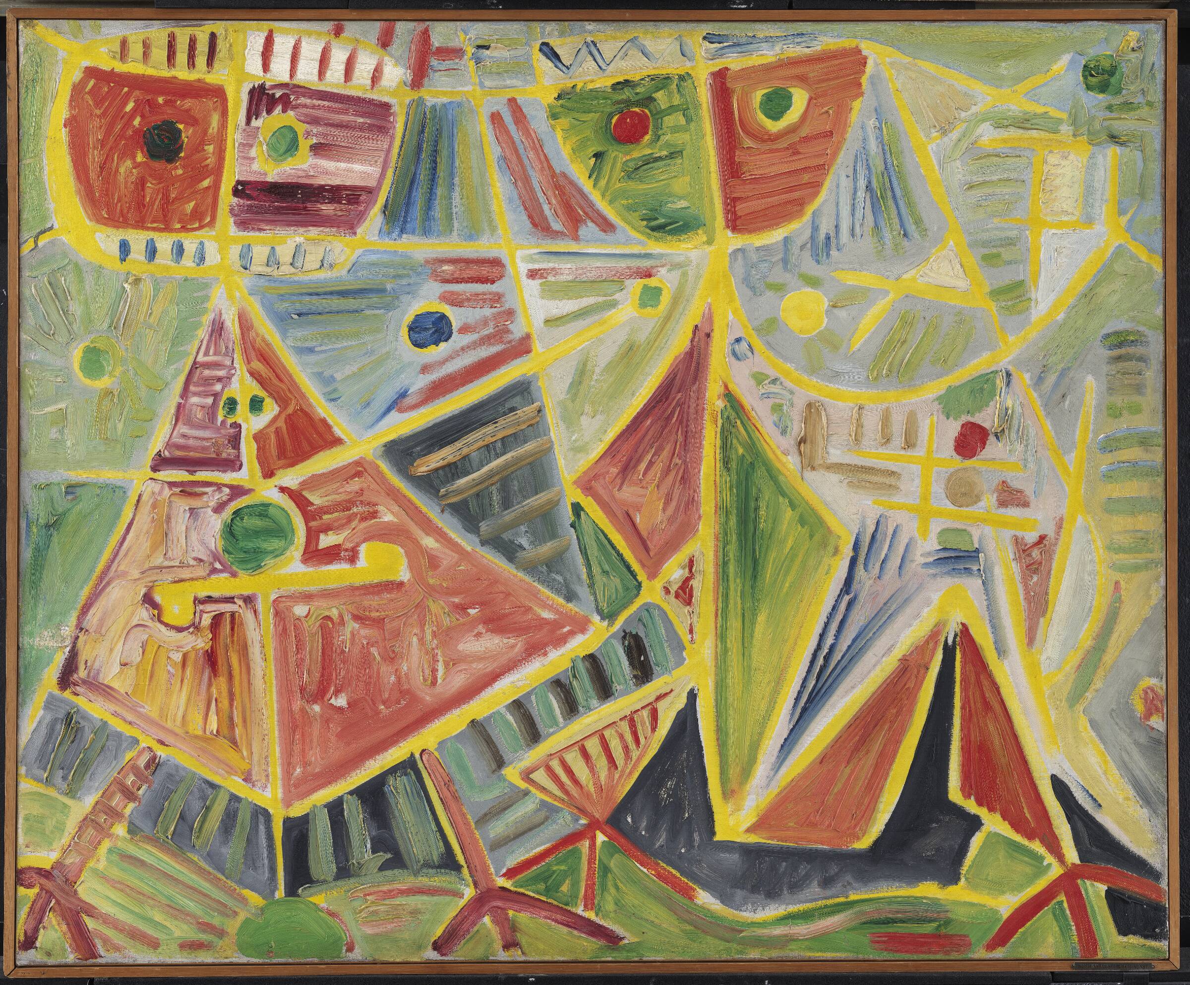 To figurer, Egill Jacobsen, 1942
