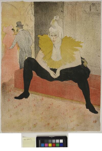 Femme au plateau, Petit Déjeuner, Madame Baron et Mademoiselle Popo