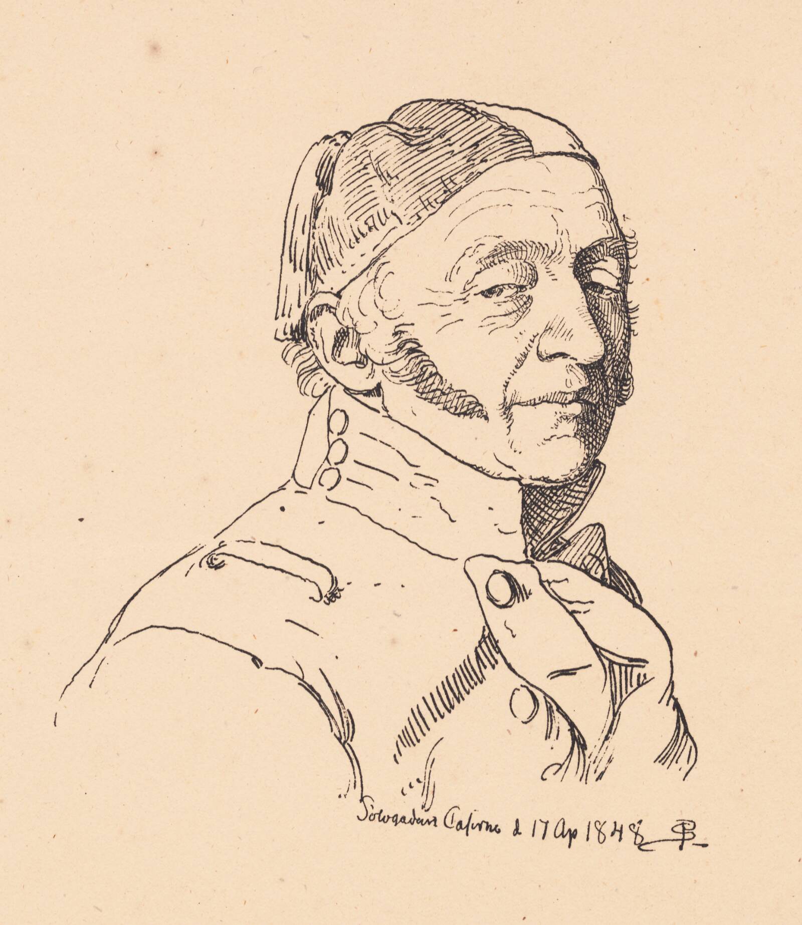 Major Blom, P.C. Skovgaard, 1848