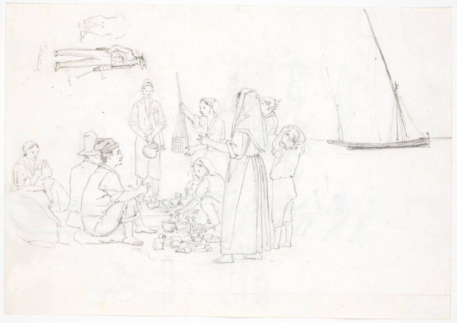 Folkelivsstudier, Martinus Rørbye, 1835