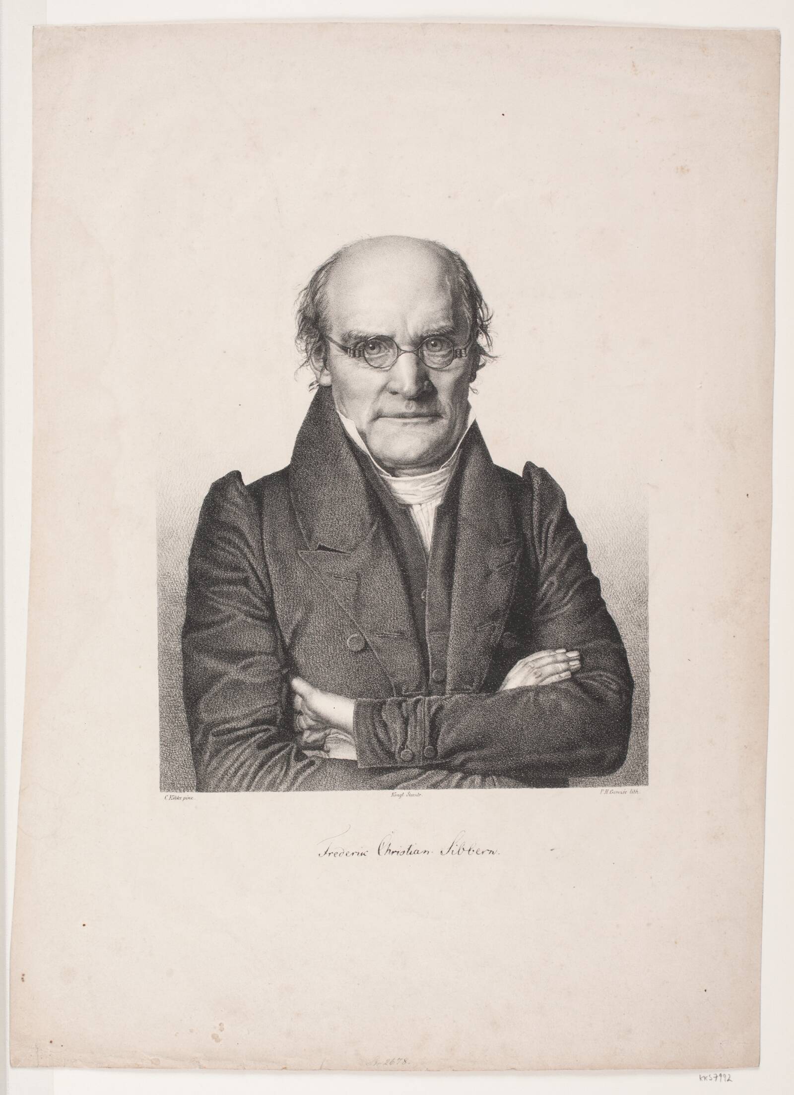 F. C. Sibbern, Peter Henrik Gemzøe, 1834