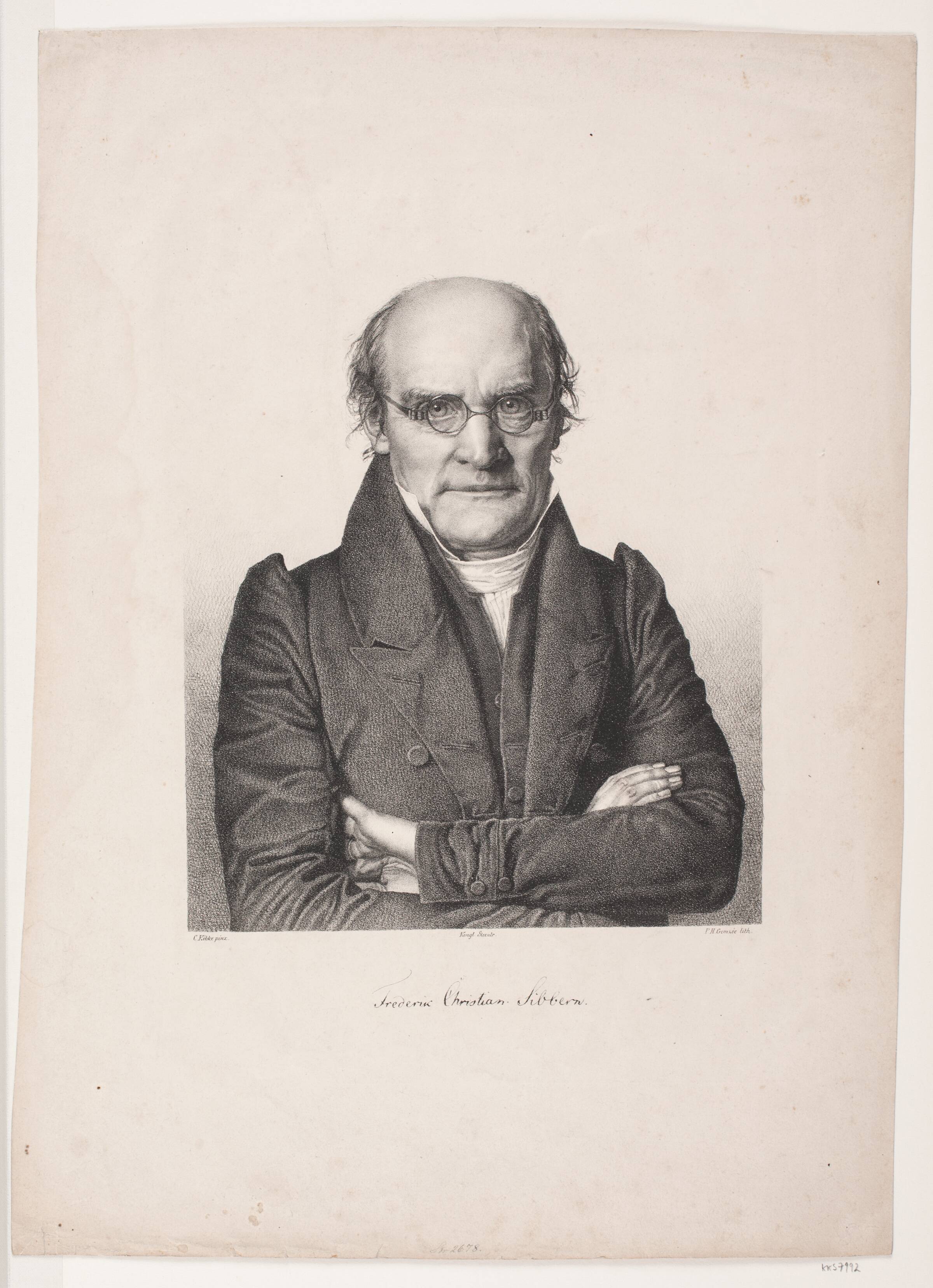 F. C. Sibbern, Peter Henrik Gemzøe, 1834