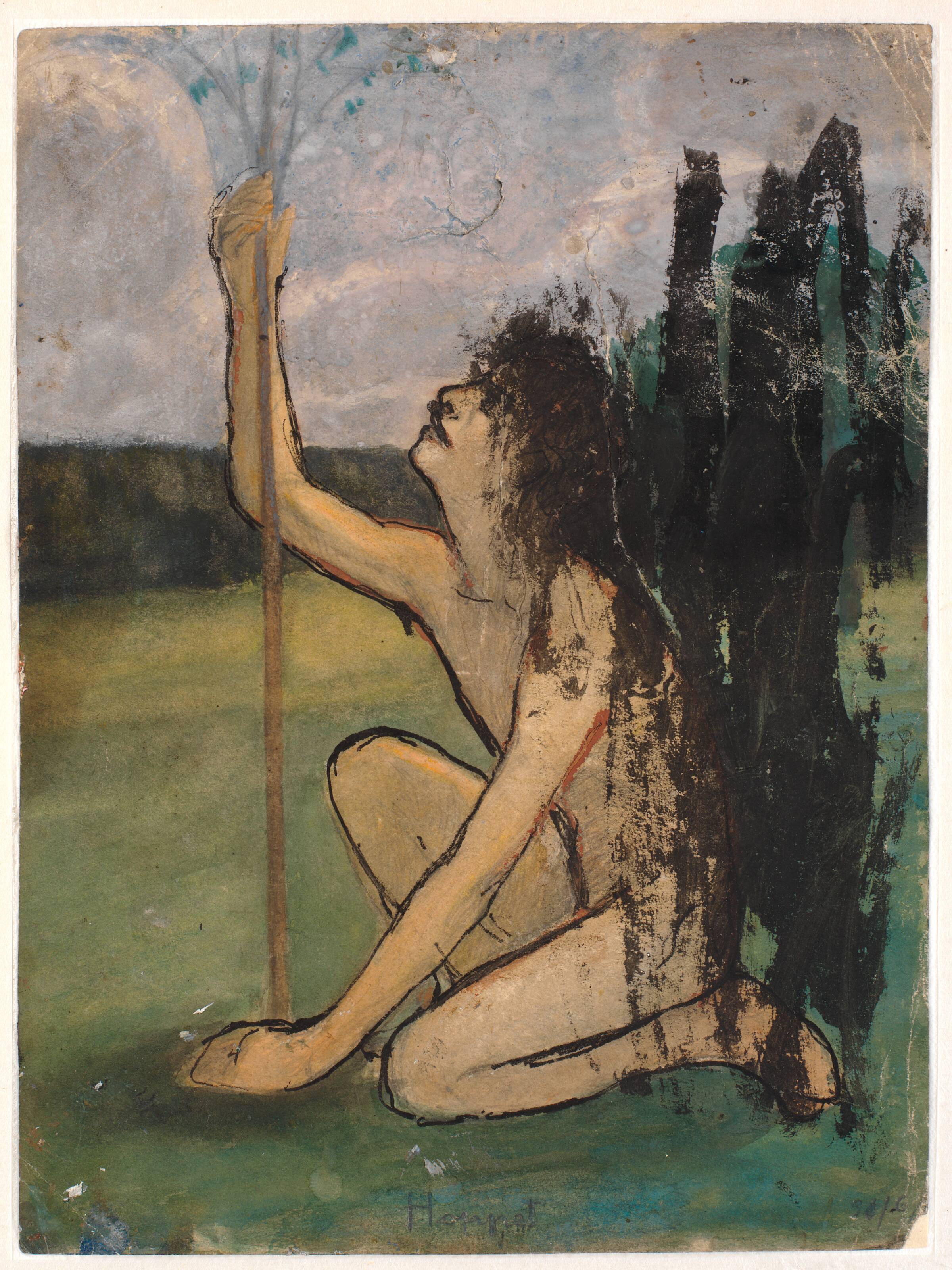 Dreng, der planter, Isakson, Karl, 1897