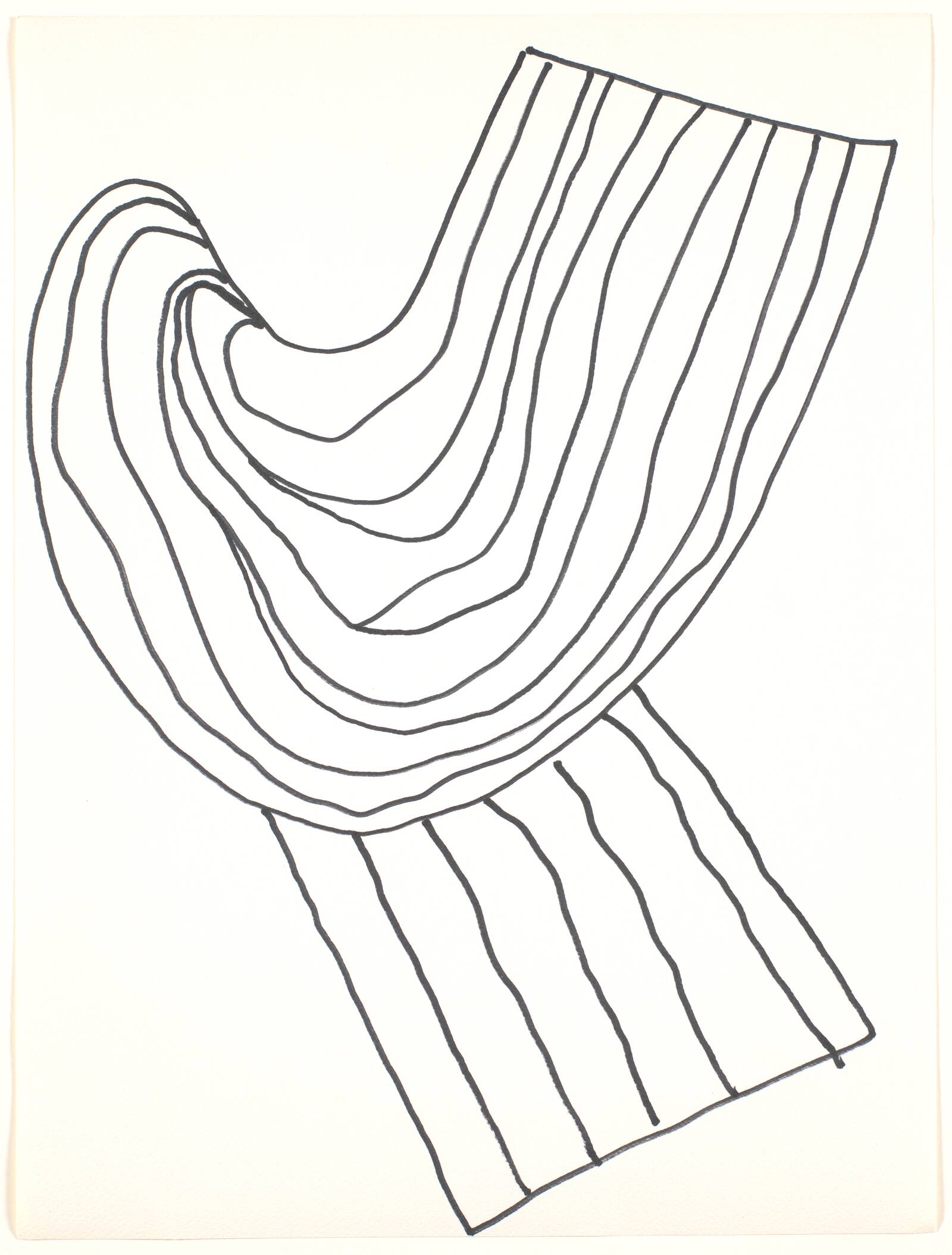 Uden titel, Richard Mortensen, 1970-1972