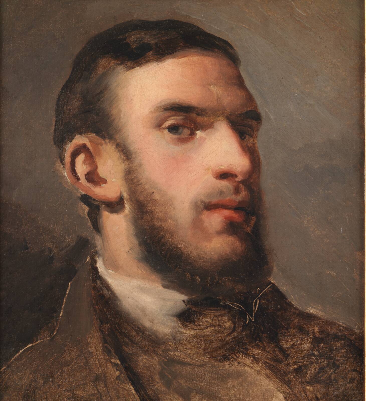 Self-Portrait, by Camille Pissarro, 1857-1858
