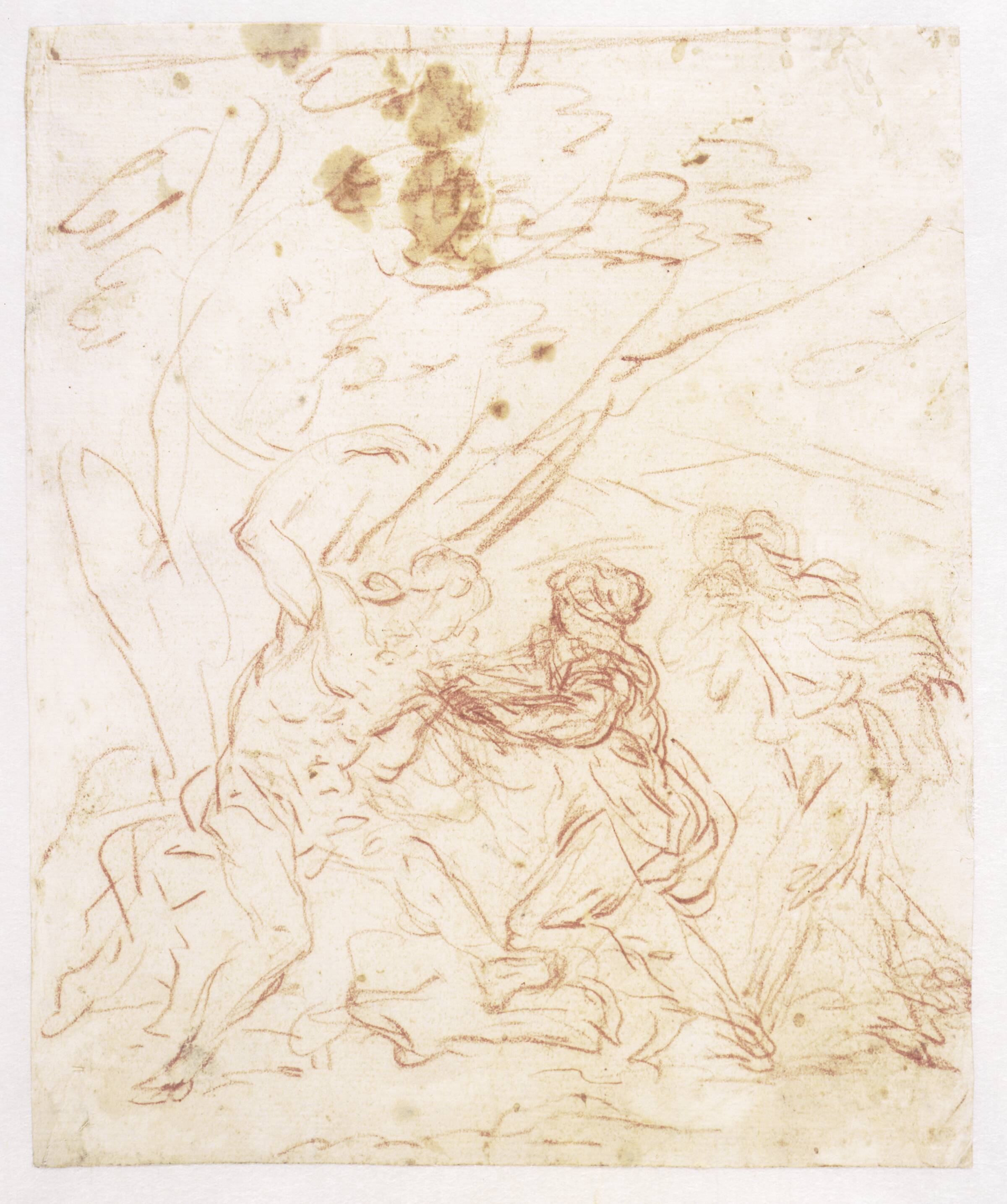 Sankt Sebastian plejes af Sankt Irene, Francesco Solimena, 1690-1699