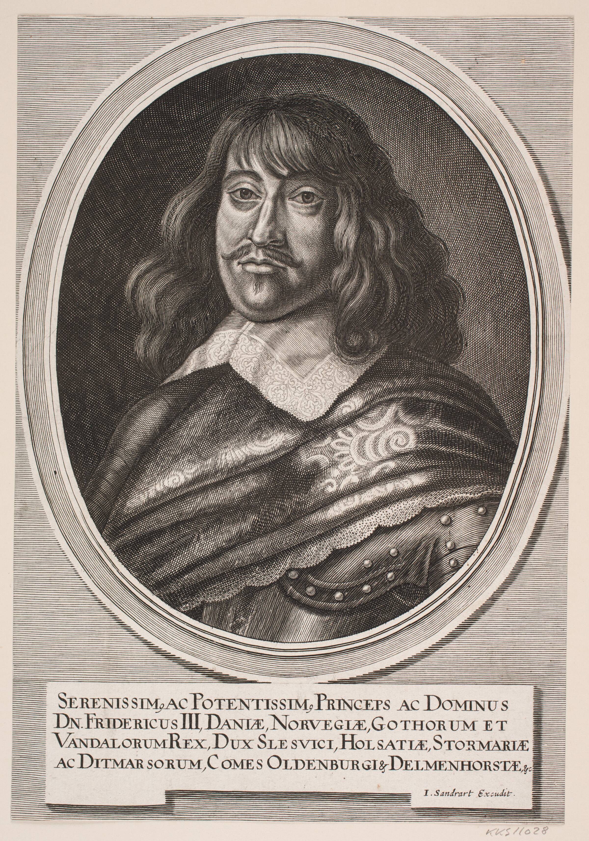 Frederik III, Jacob von Sandrart, 1648-1699