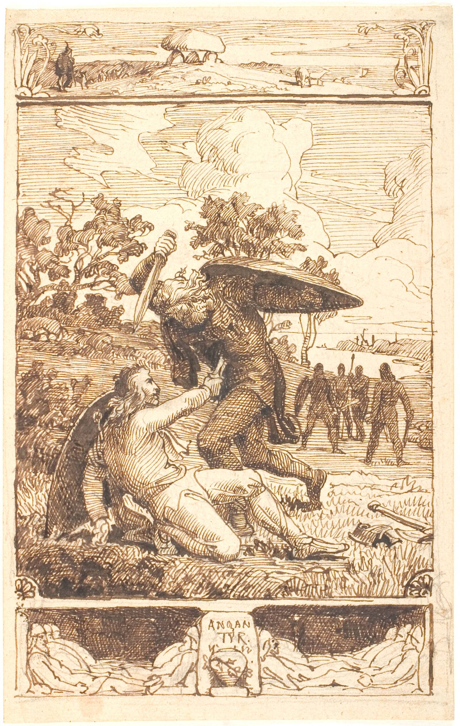 Arngrims sønner, Lorenz Frølich, 1852