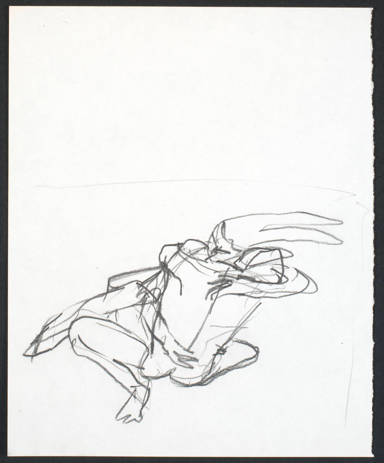 Tegning, Lone Høyer Hansen, 1984