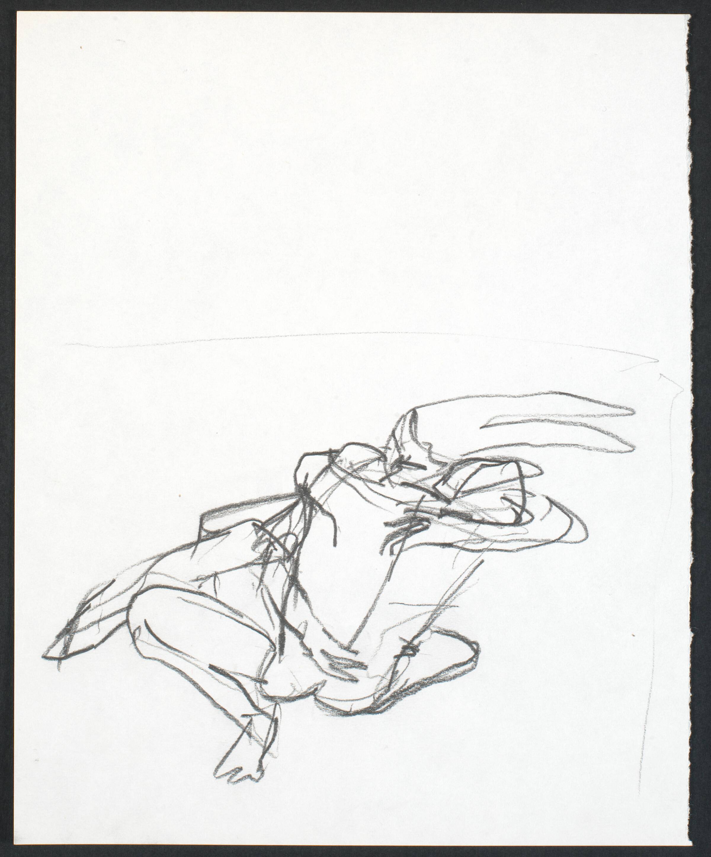 Tegning, Lone Høyer Hansen, 1984