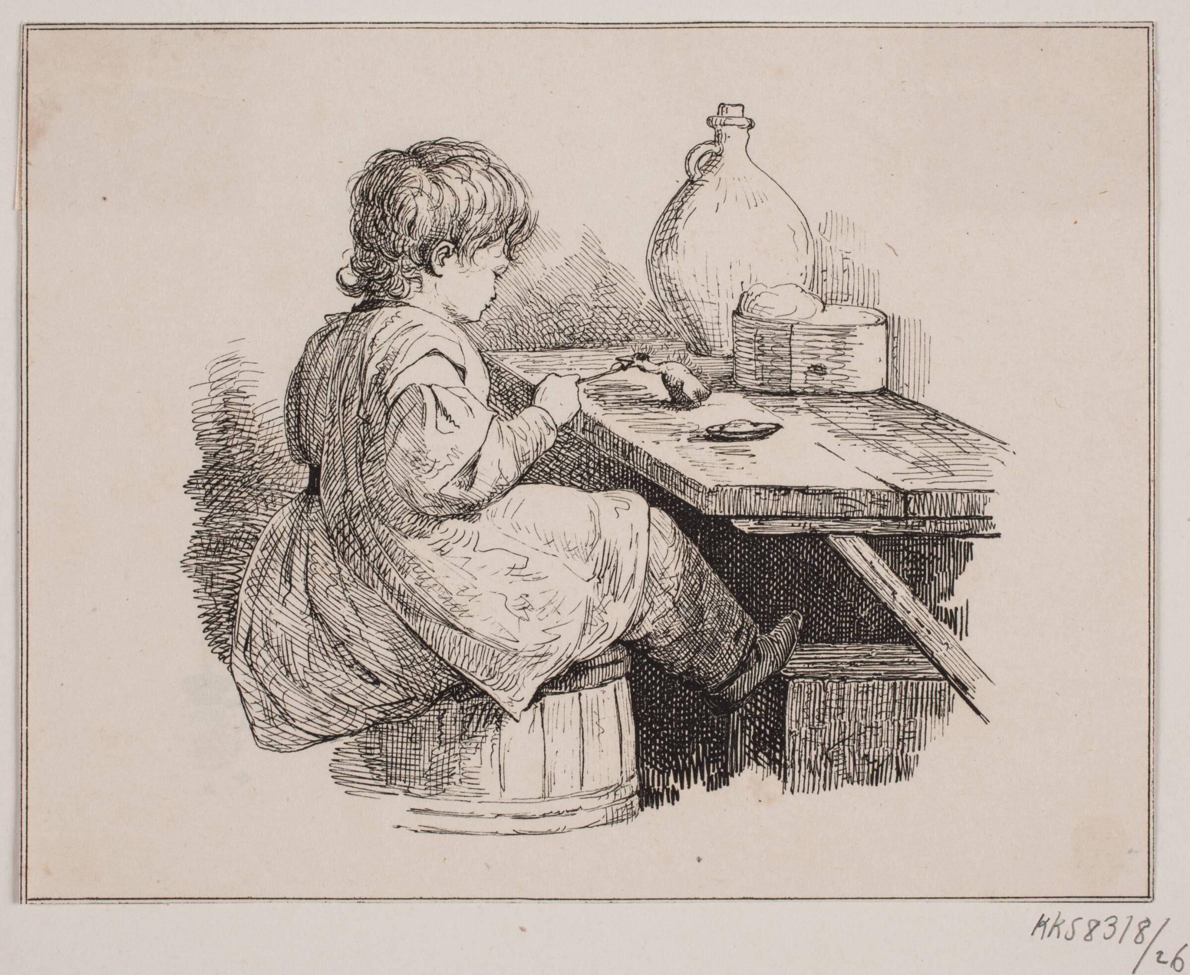 Spurveungen, Adolph Kittendorff, 1845