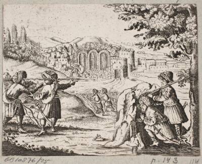Illustration til Adam Olearius, “Persianischer Rosenthal von einem Sinnreichen Poeten Schich Saadi […]”, Schleswig 1660