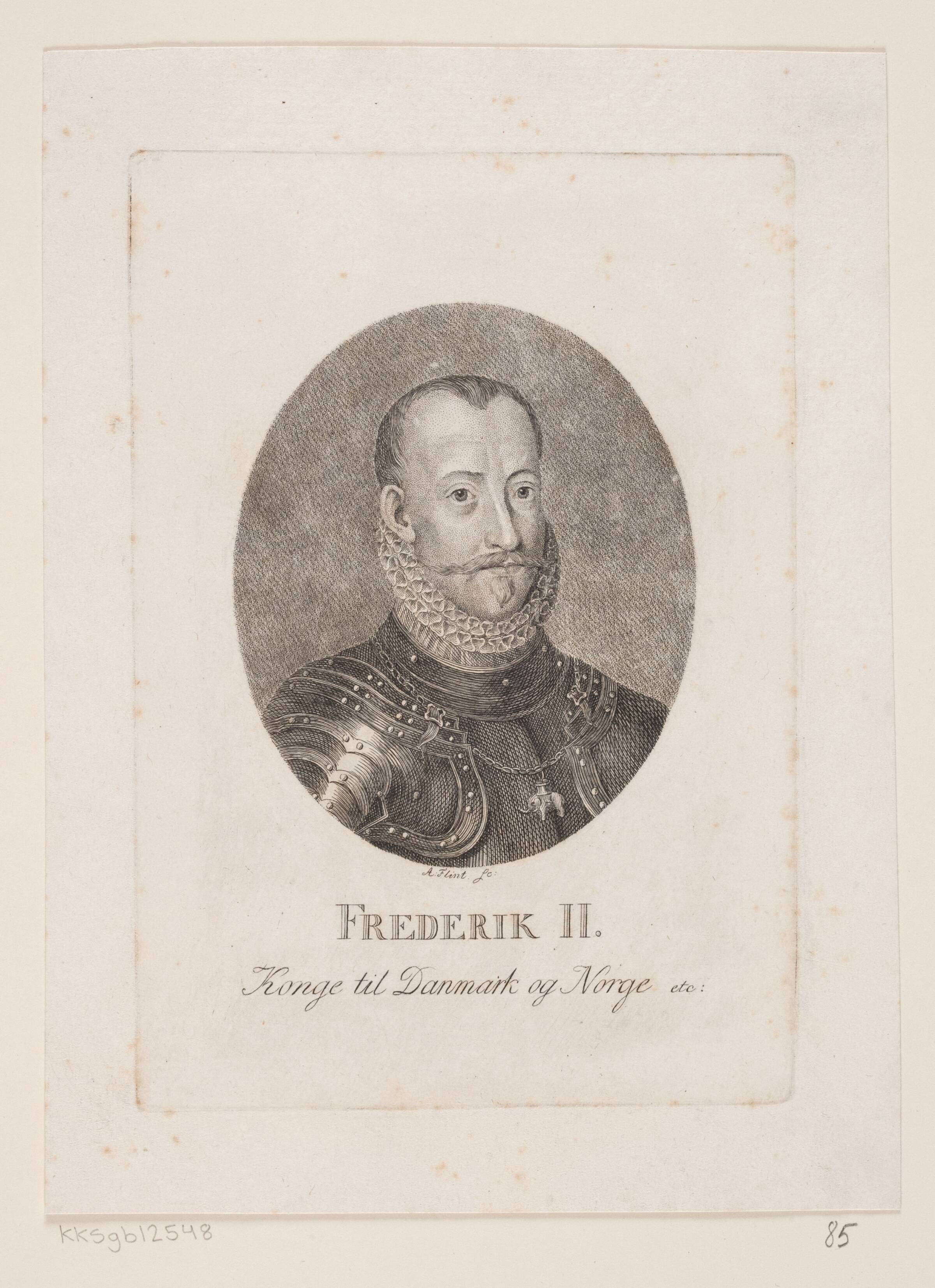Frederik II, Andreas Flint, 1767-1824
