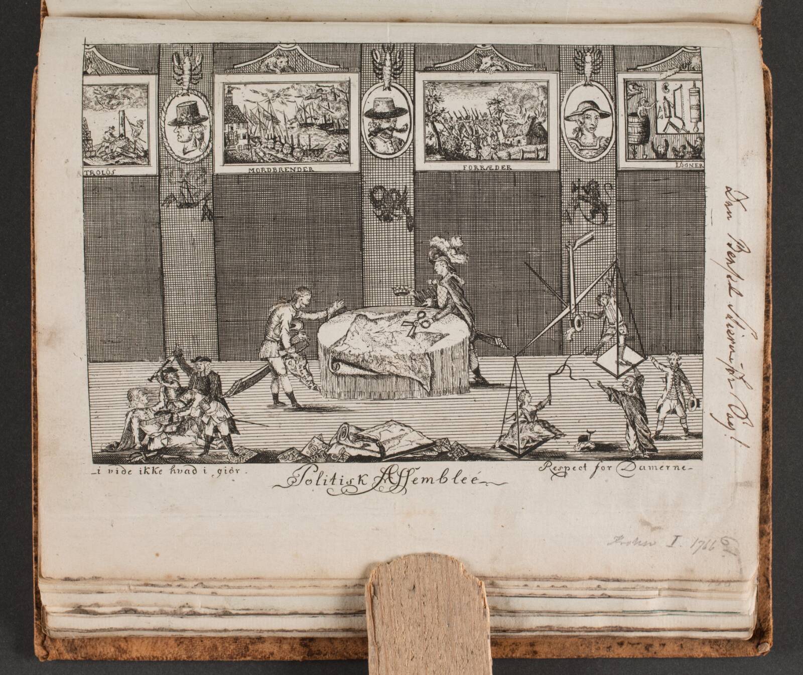 "Politisk Assembleé", Ubekendt, 1789