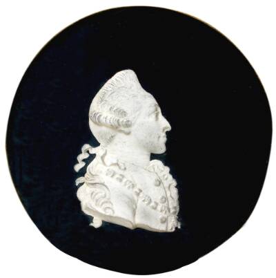 Arveprins Frederik med elefantordenen. Efter tegning af Johannes Wiedewelt