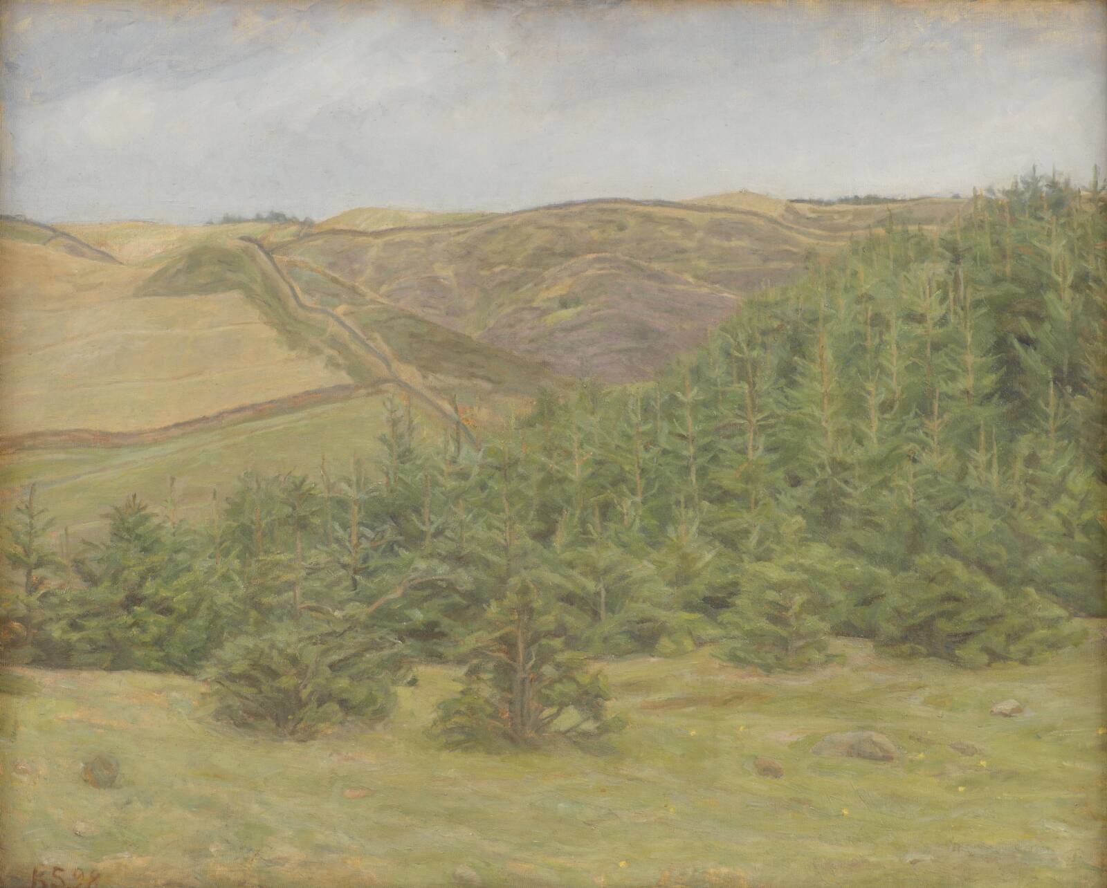 Svanninge Bakker, Karl Schou, 1898
