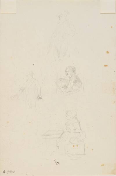 Fire figurstudier