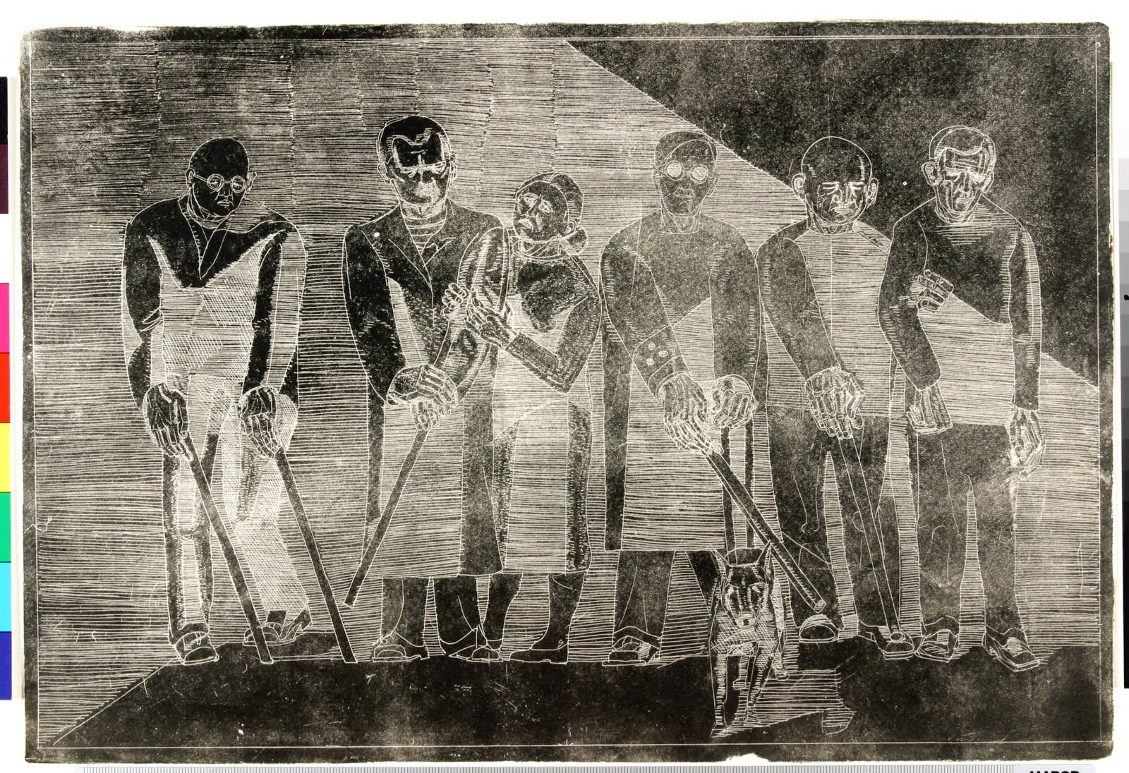 Krigsblinde, Dan Sterup-Hansen, 1952