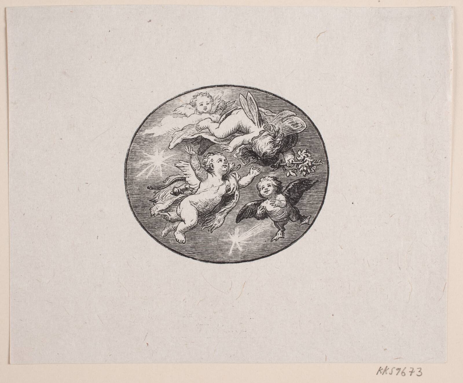 Vignet, H.C. Henneberg, 1850-1899